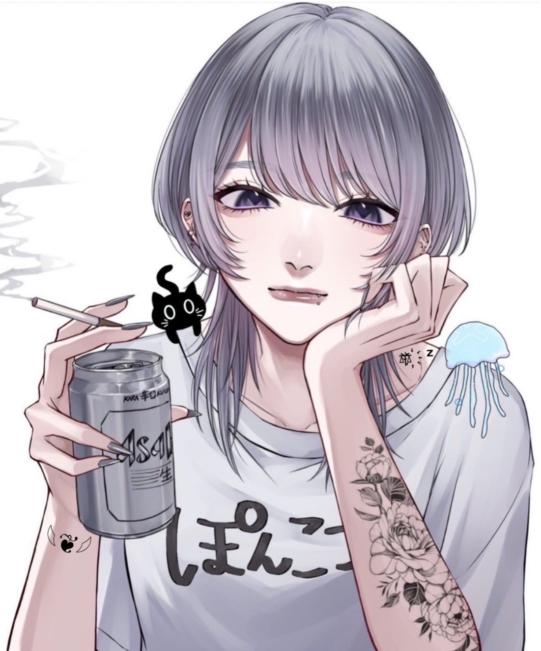 美人・ボルメテウス・月下