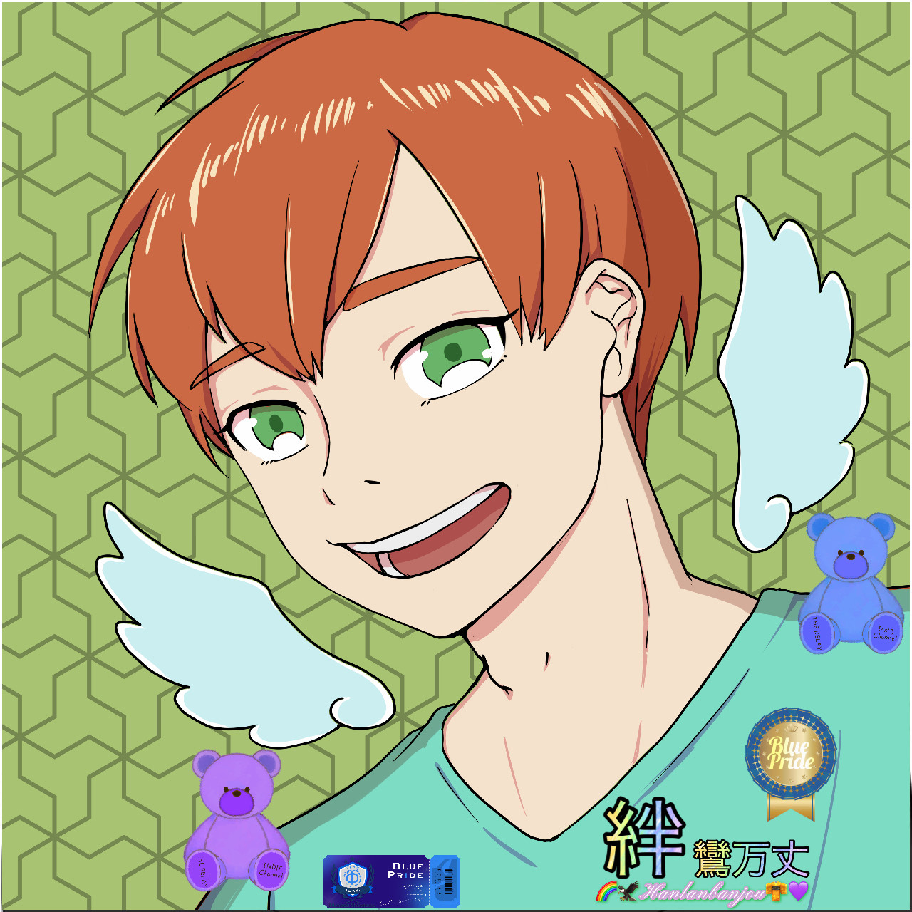 🌈🦅亜鸞(あらん）𝑽۞·̩͙‪⋆͛🟦 Φ