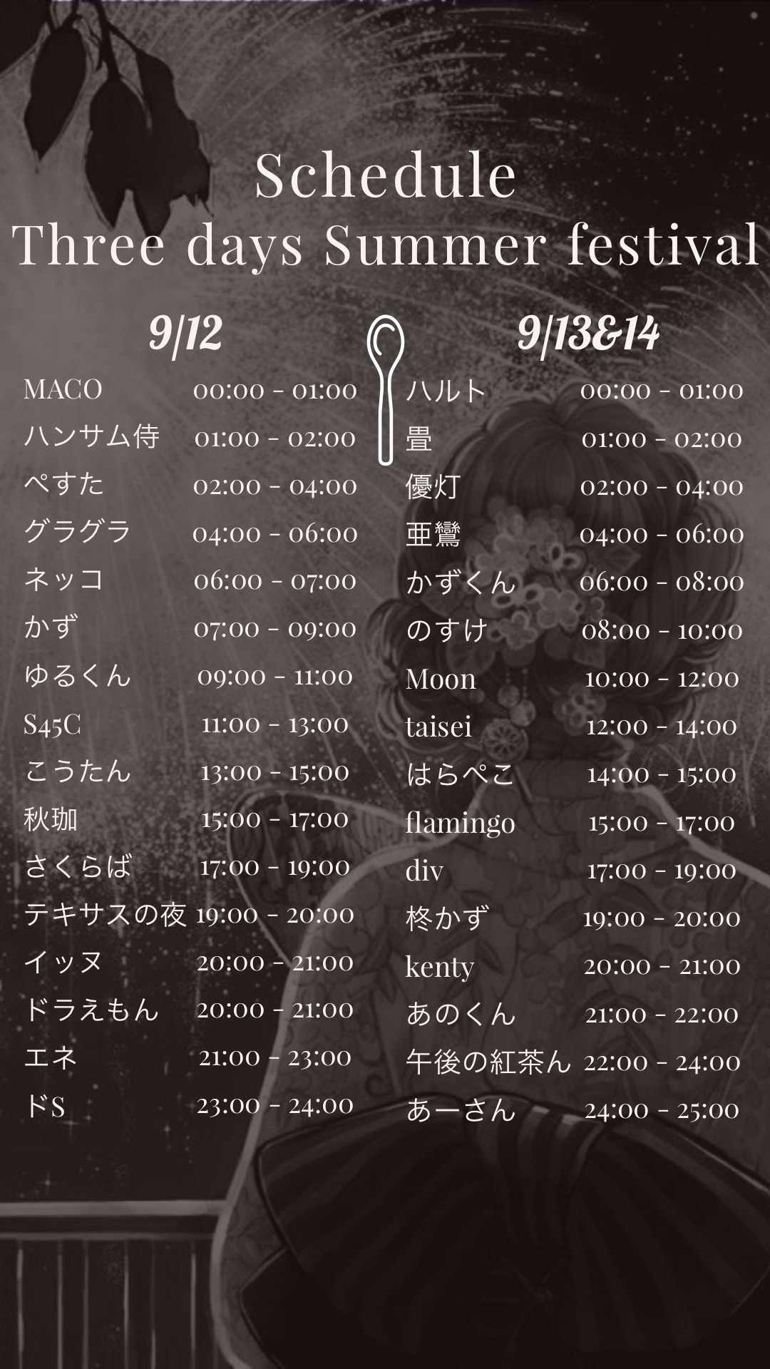 夏祭りリレー2日目第23走者