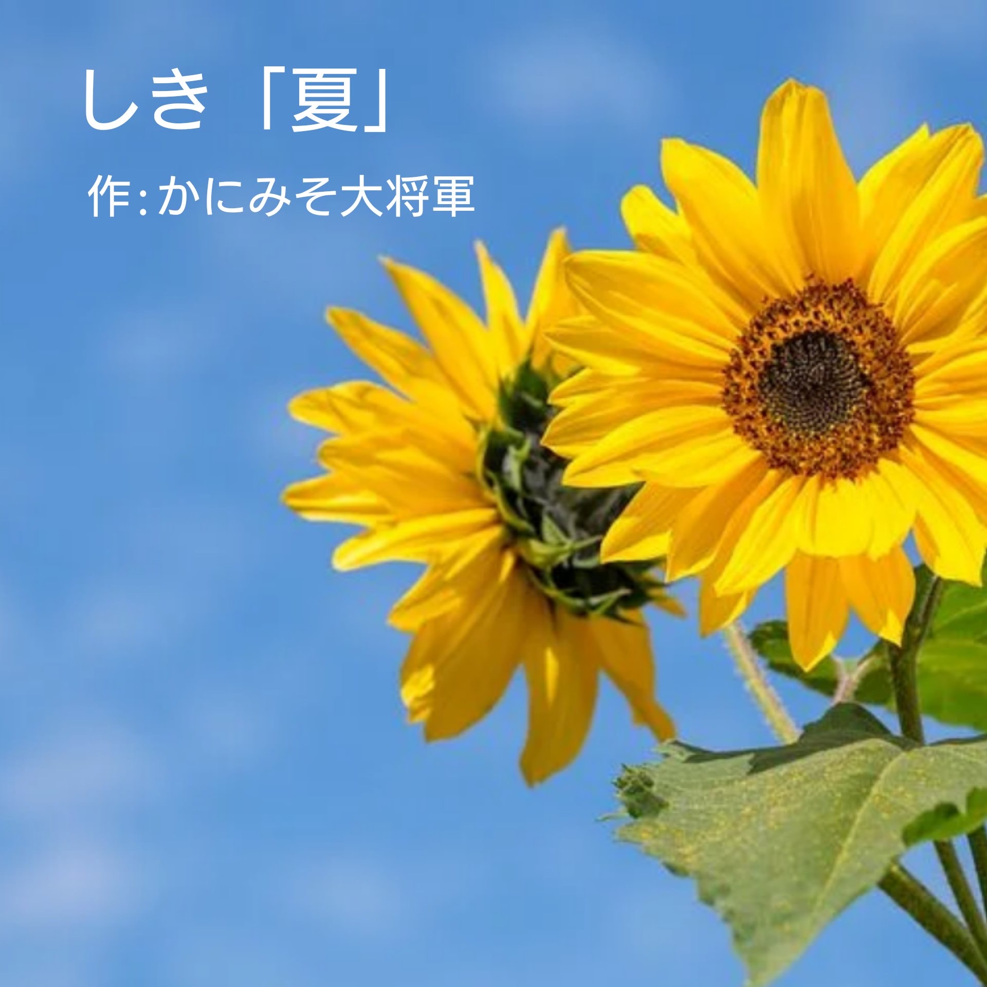 しき『夏』 𝐾𝑒𝑛²×希乃