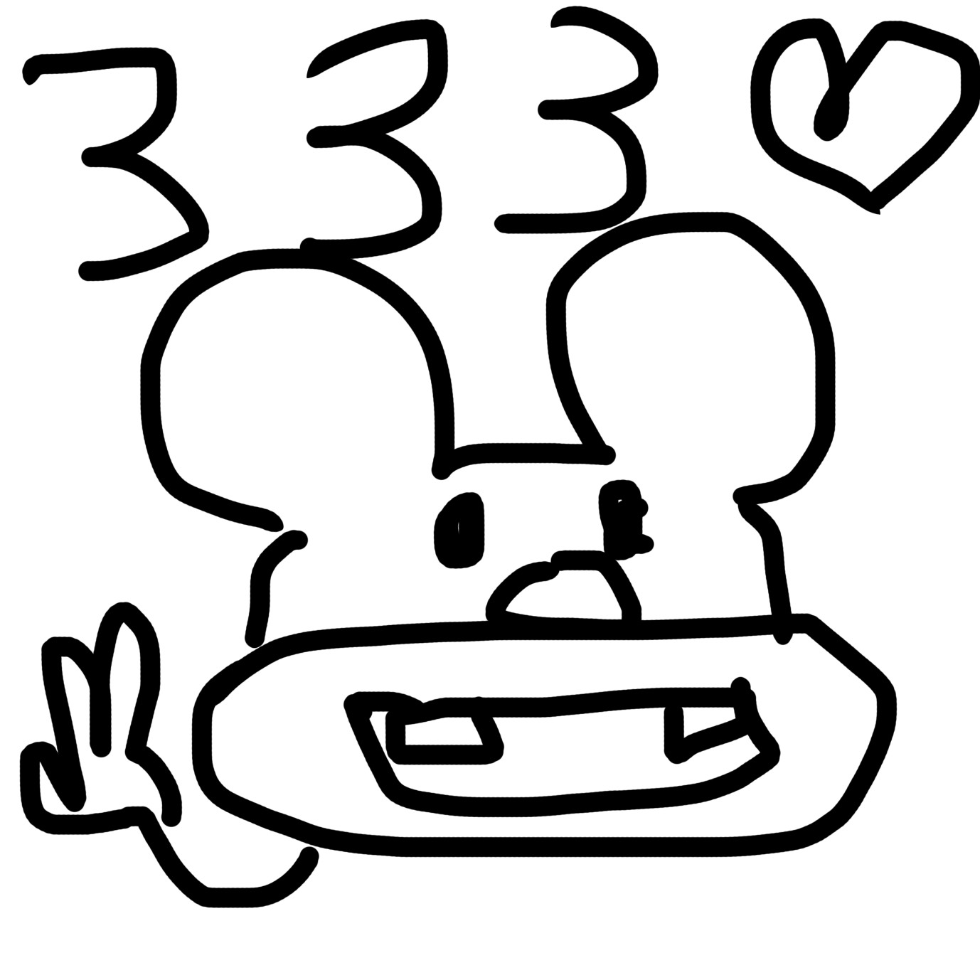 333ふぁんありがと(  •̀֊•́ )