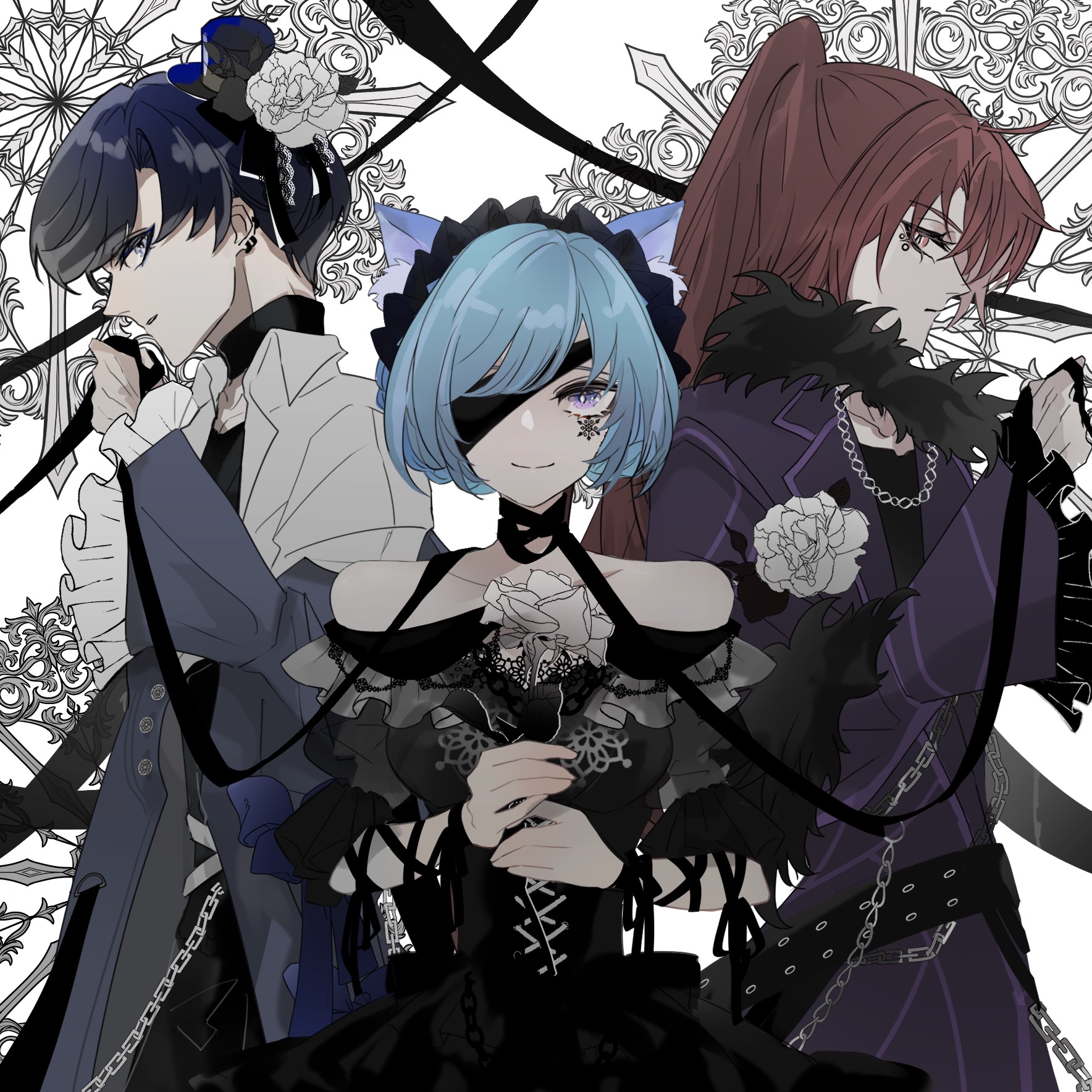 IMITATION BLACK／natsuP ゆであじ cover
