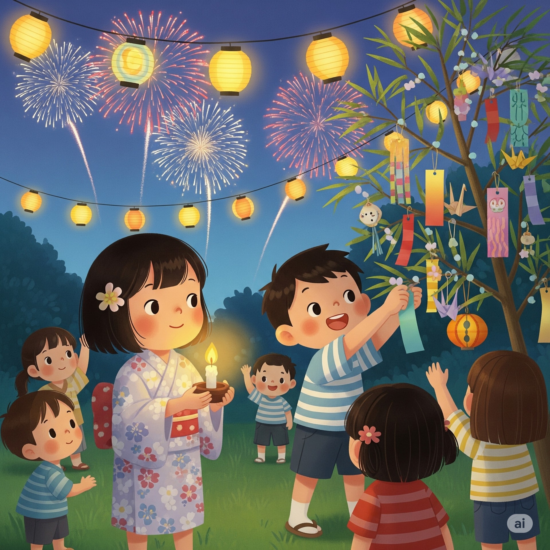 たなばたさま　バルカローレ風　編曲:久隆信