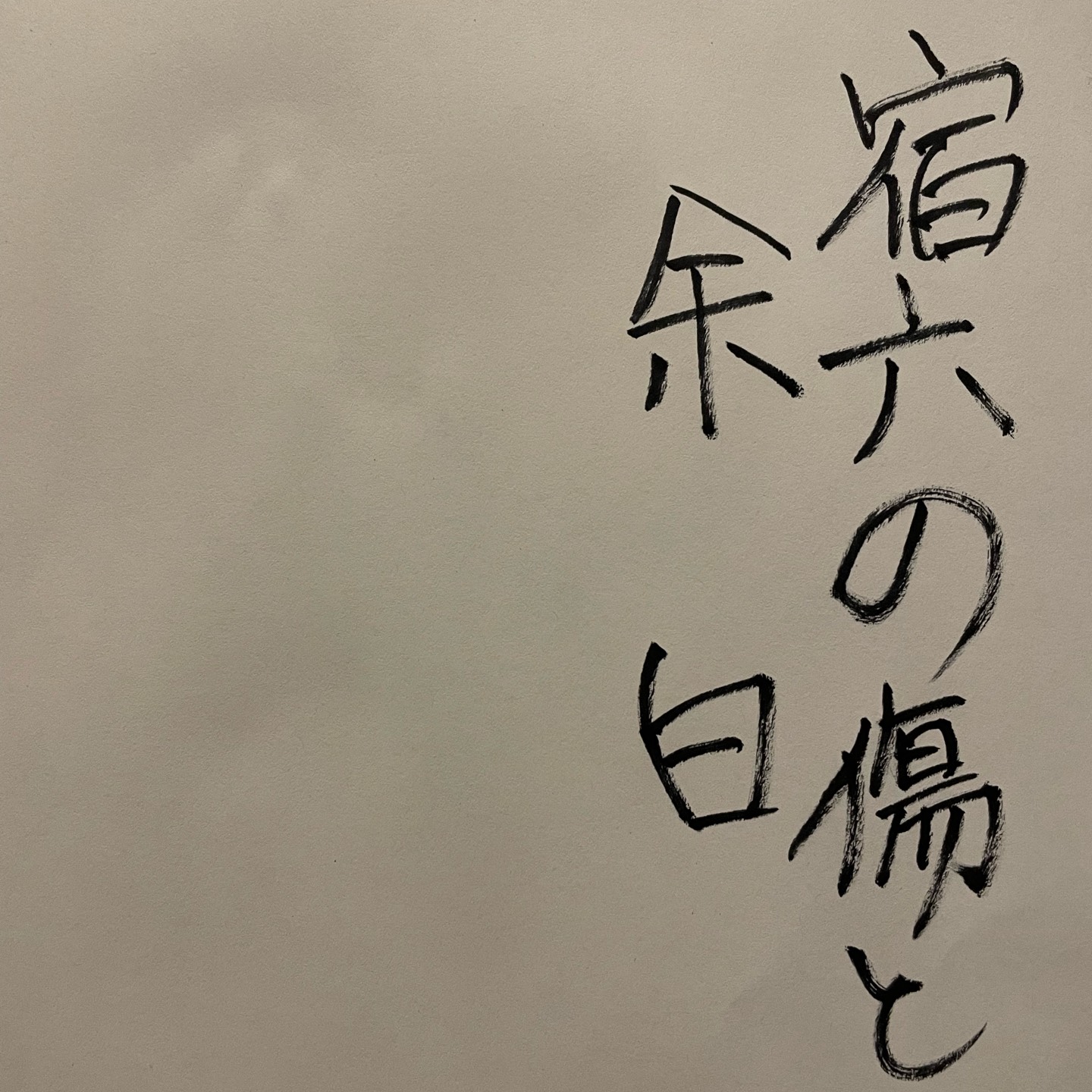 宿六の傷と余白#35