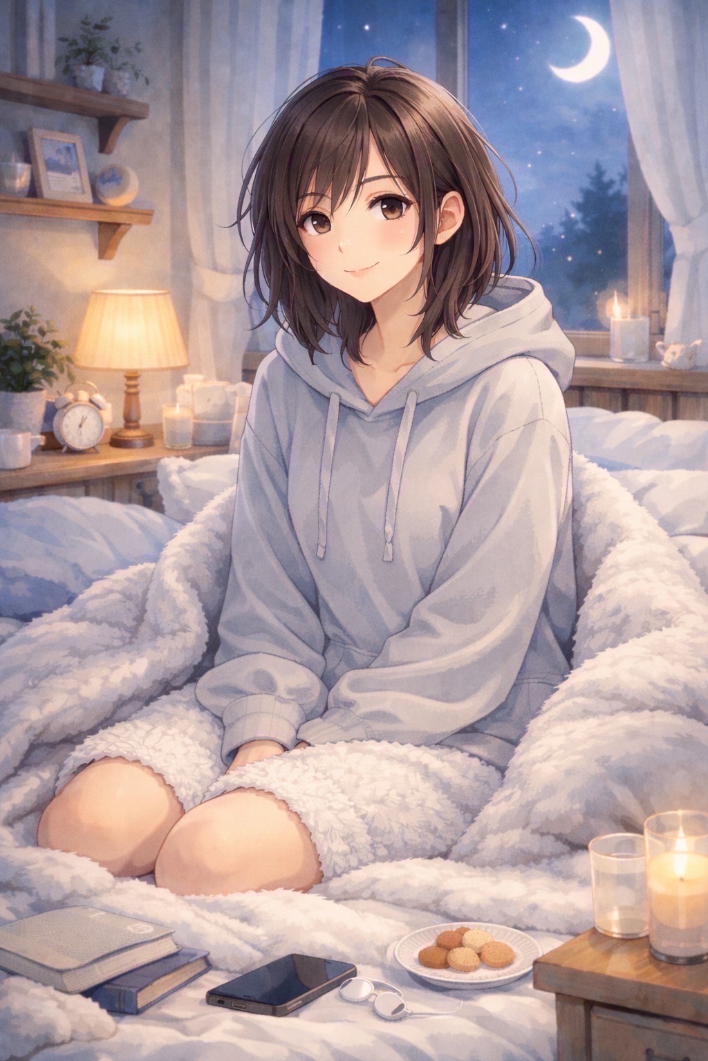 寝落ち🙆‍♀️寂しくないよ