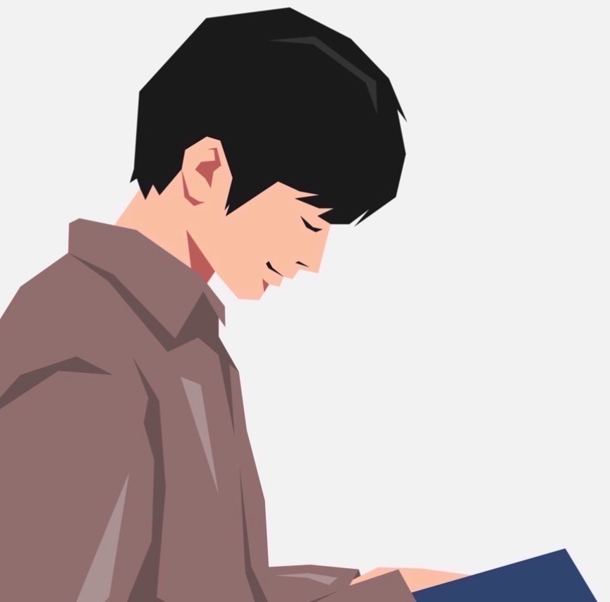 勉強、作業、時々あなた。