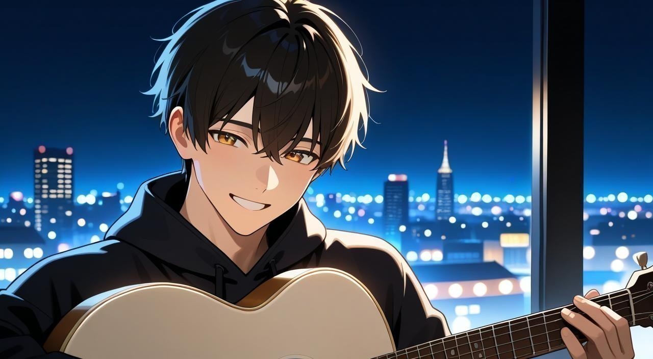 初潜◎弾き語りで歌🎸