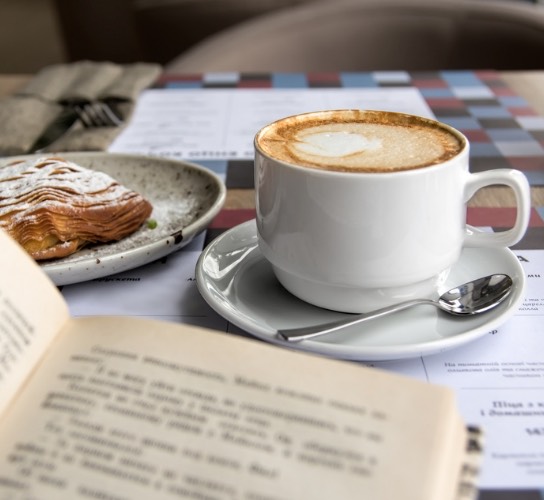 スタバ静かめ勉強