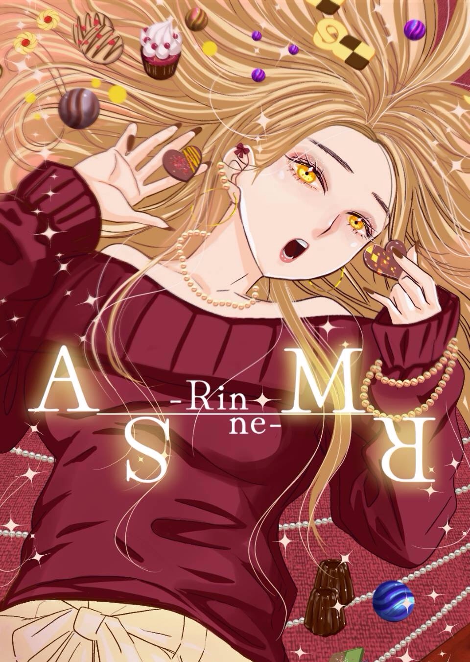 耳かきと癒しの音で微睡むASMR