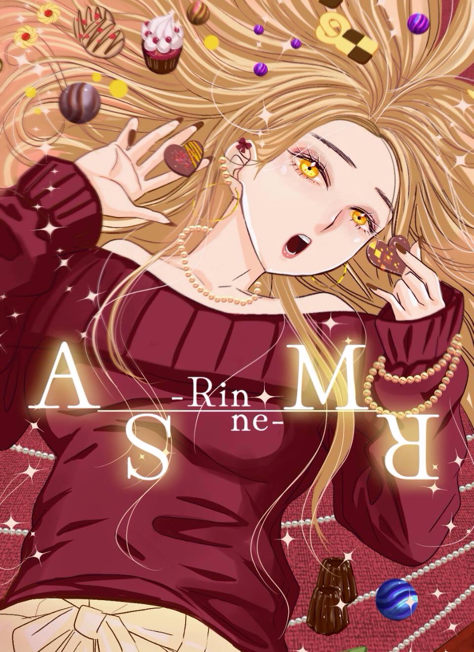 耳かきと癒しの音で微睡むASMR