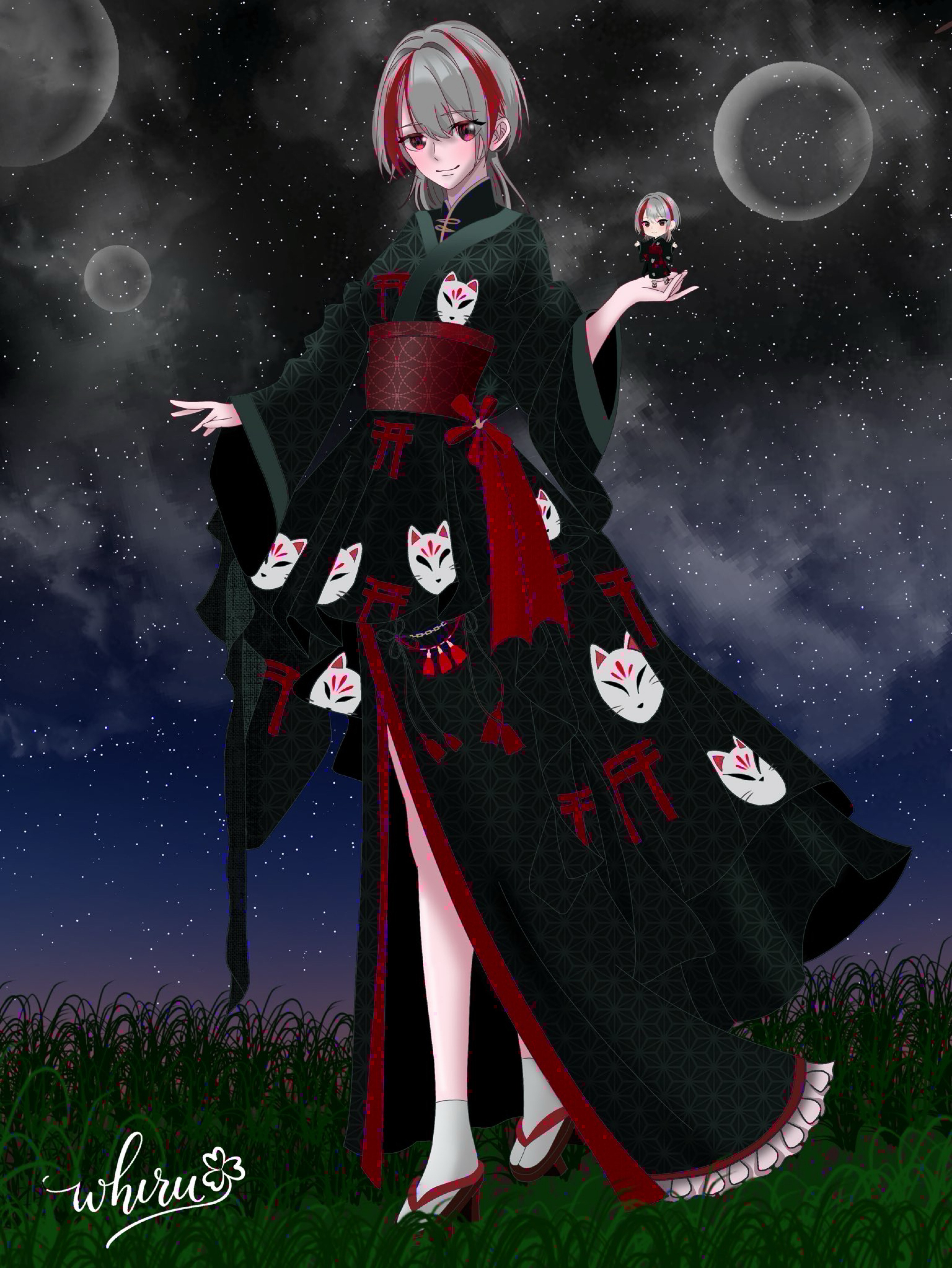 低音女子の喫煙所