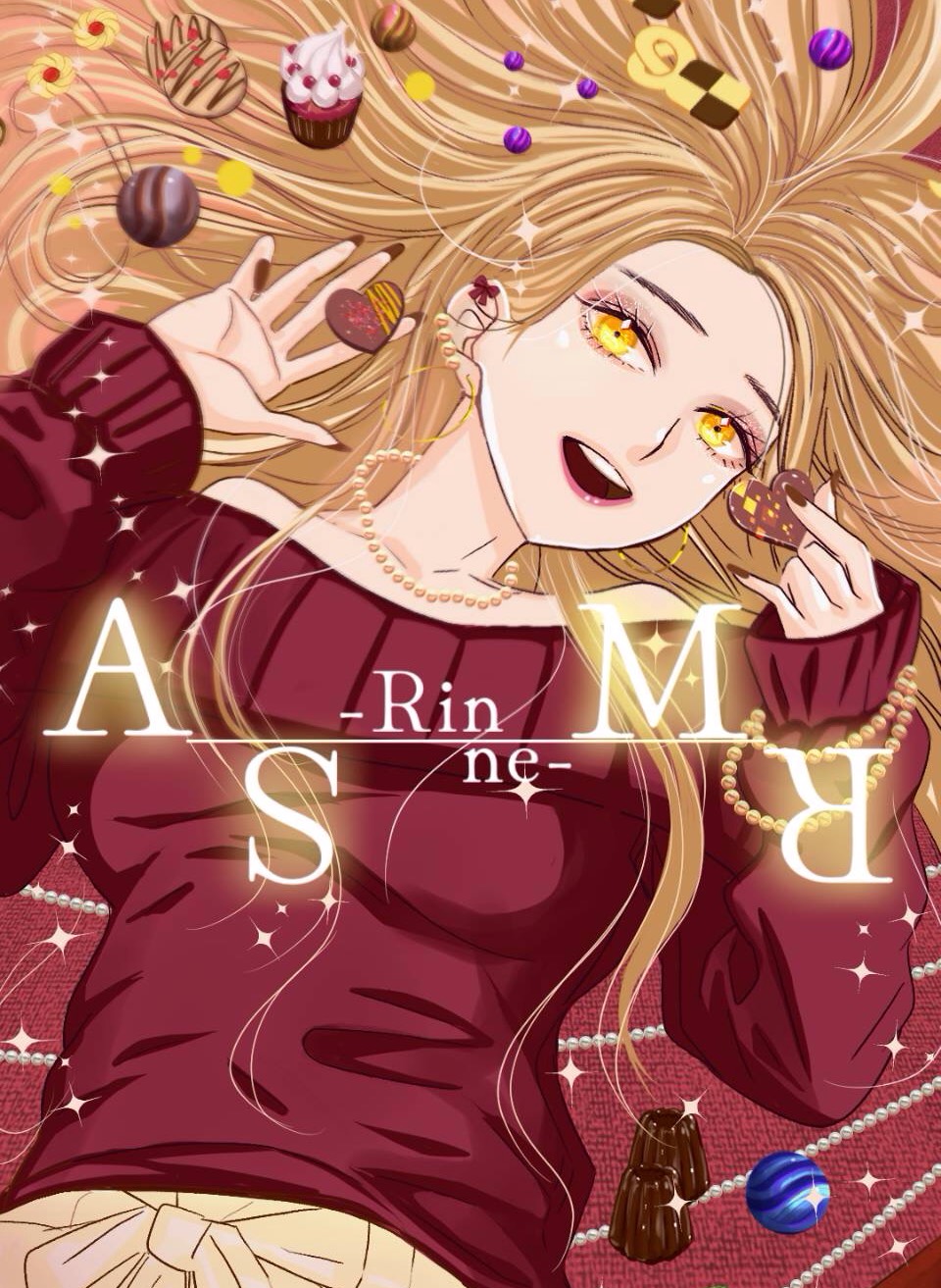 耳かきと癒しの音で微睡むASMR