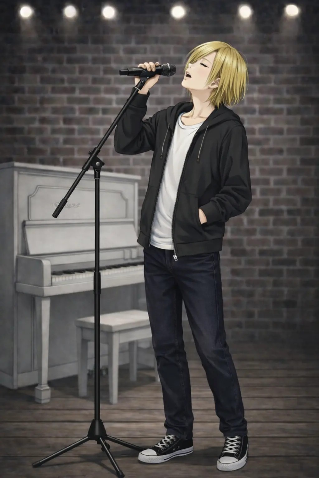 酔いどれ雑談とピアノ()弾き語り！