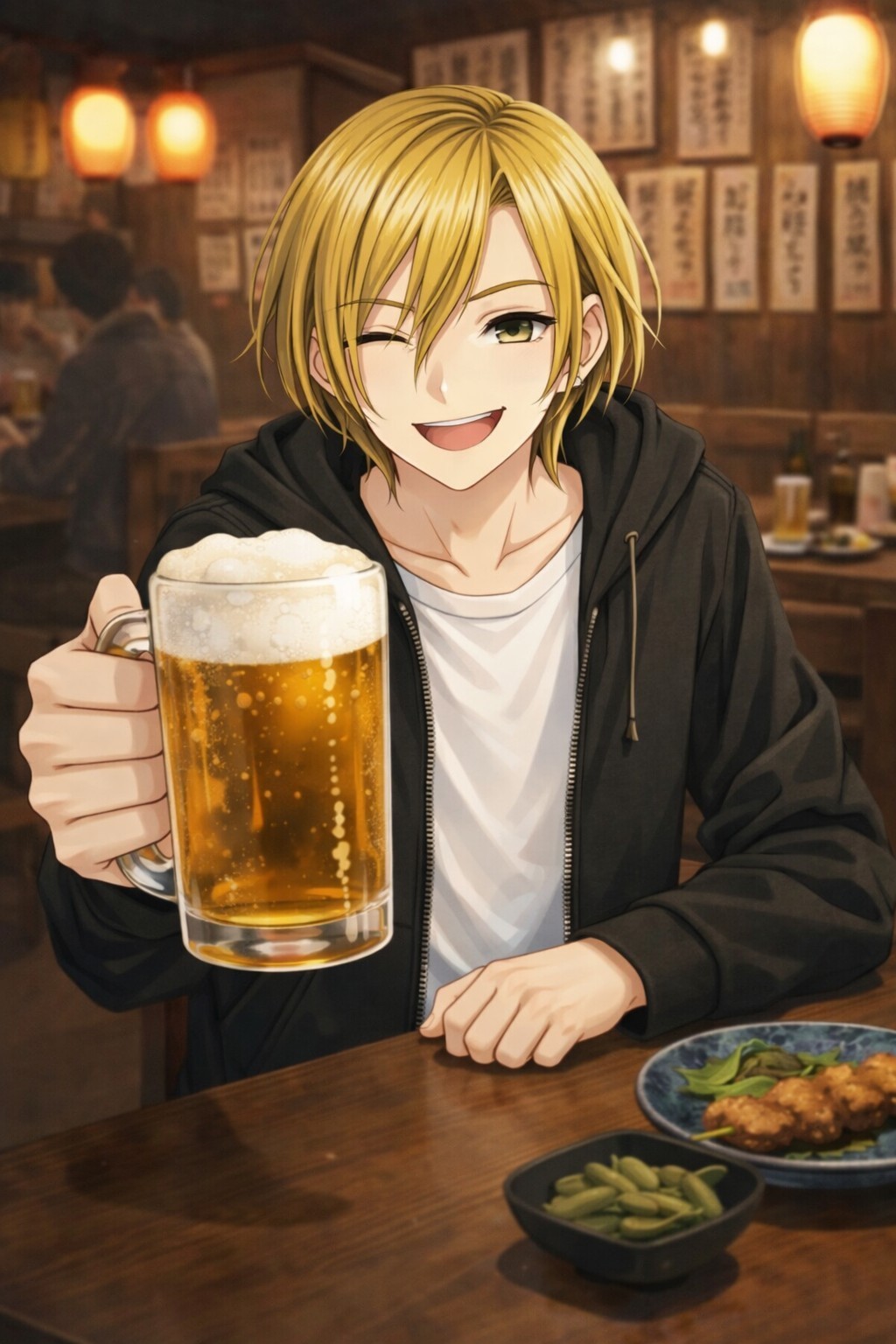 酔いどれ雑談&弾き語り。どなたでも！