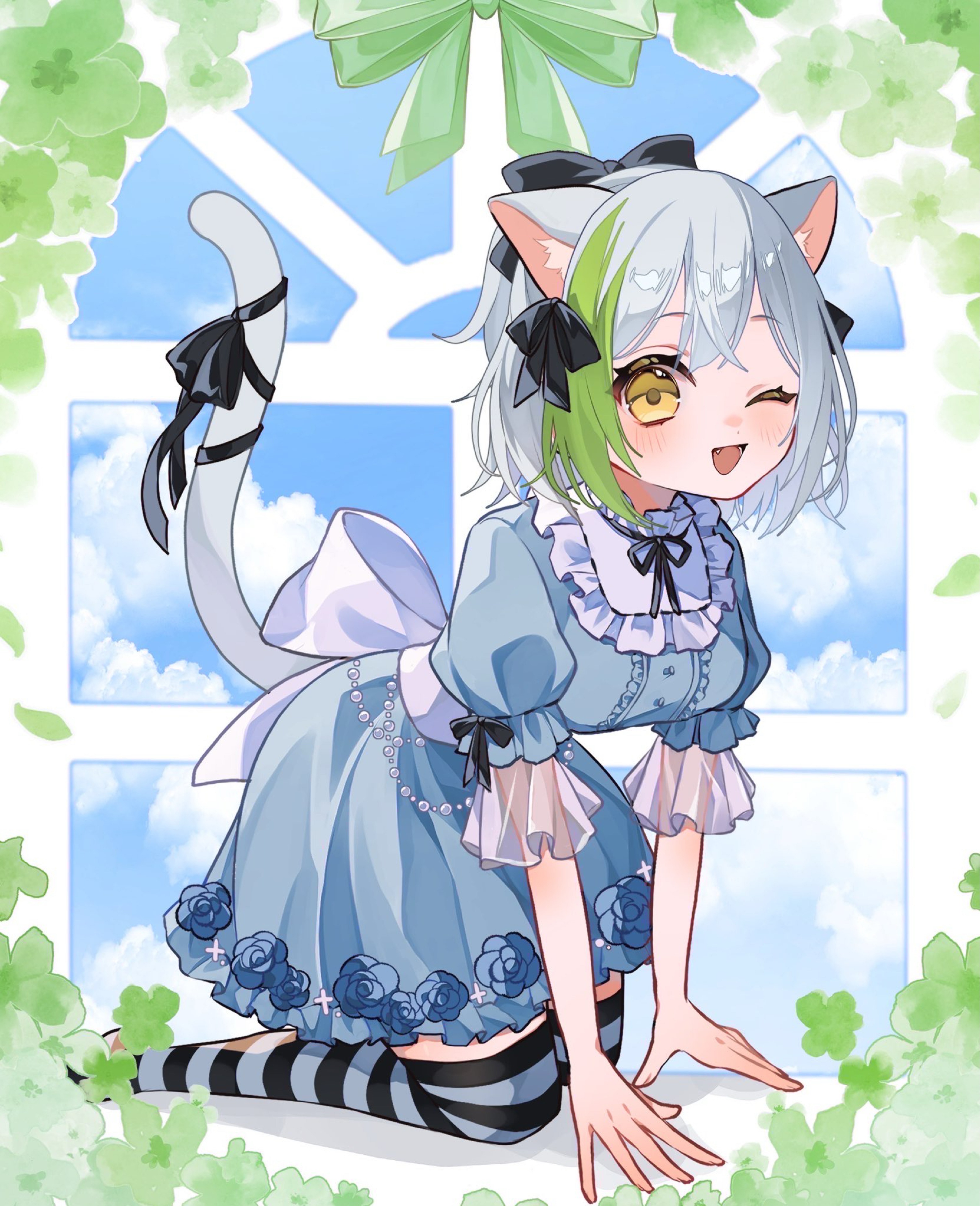 初潜寝🙆‍♀️寝起き😴8:30