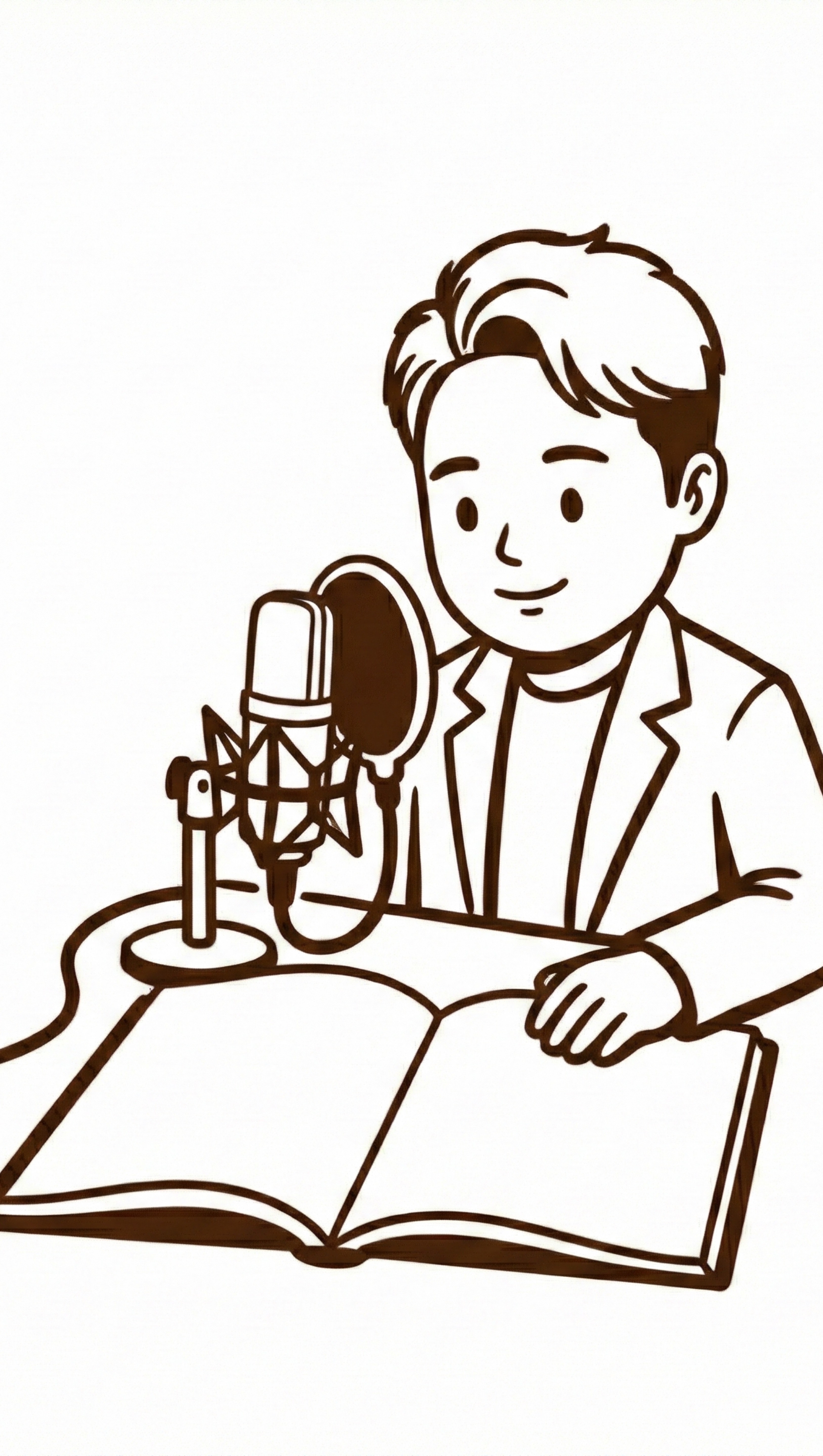 ラジオ台本作業枠