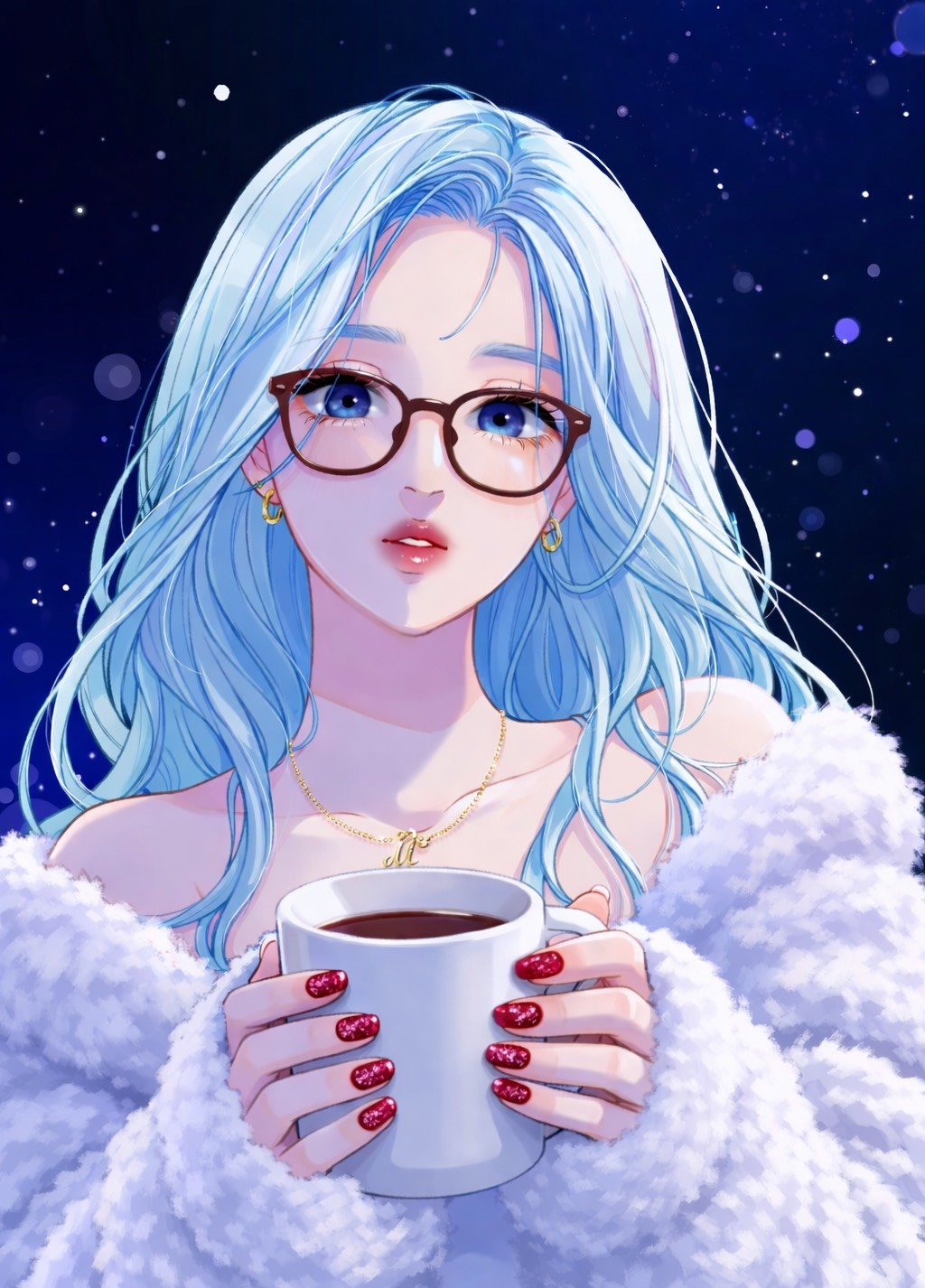 🫐◎寝起きだよ┋無機材