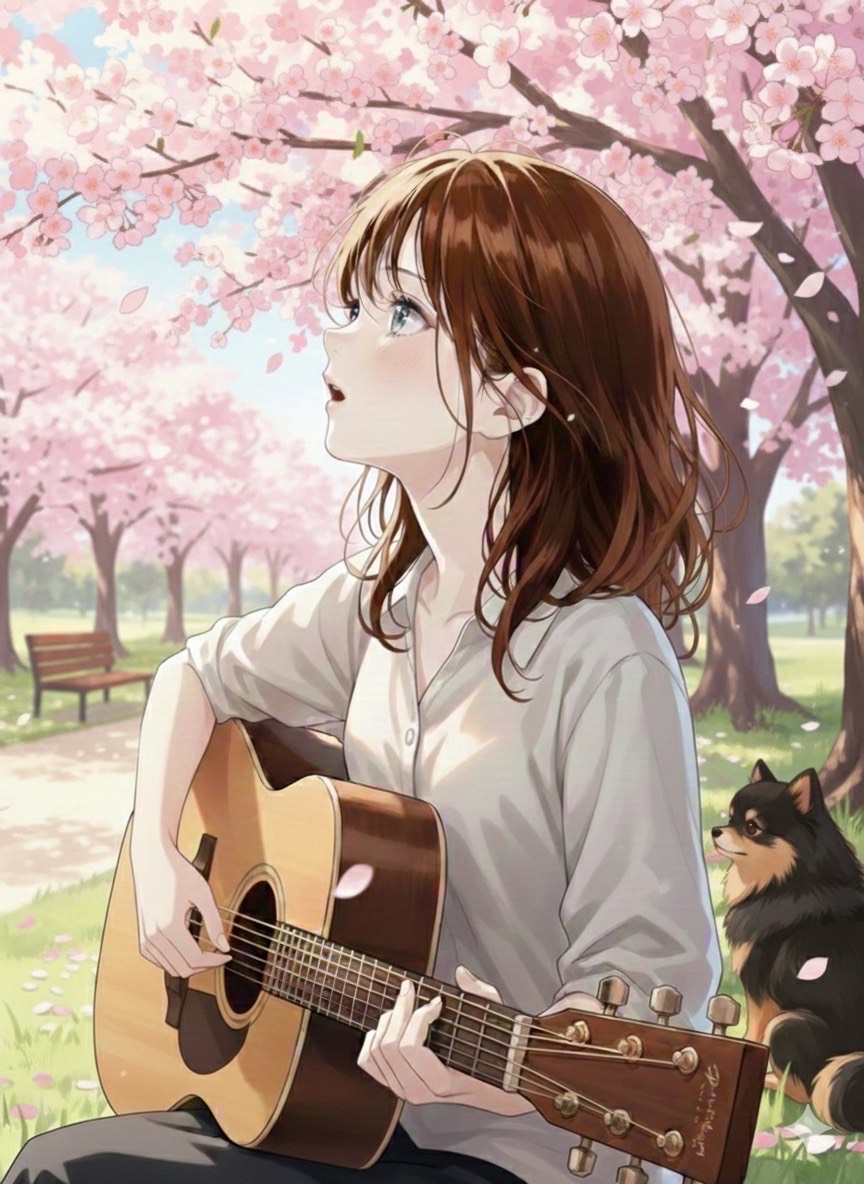 初潜〇 寝落ち〇ギター1時間🎸