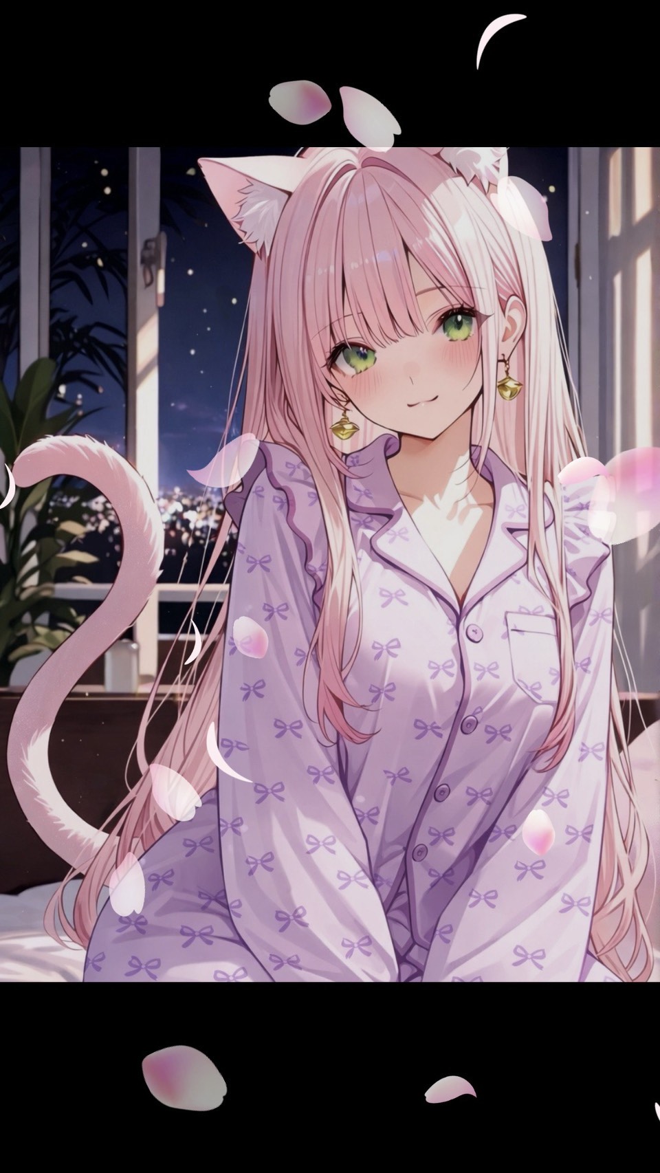 ここでお花見しよう🌸ヒラヒラ〜