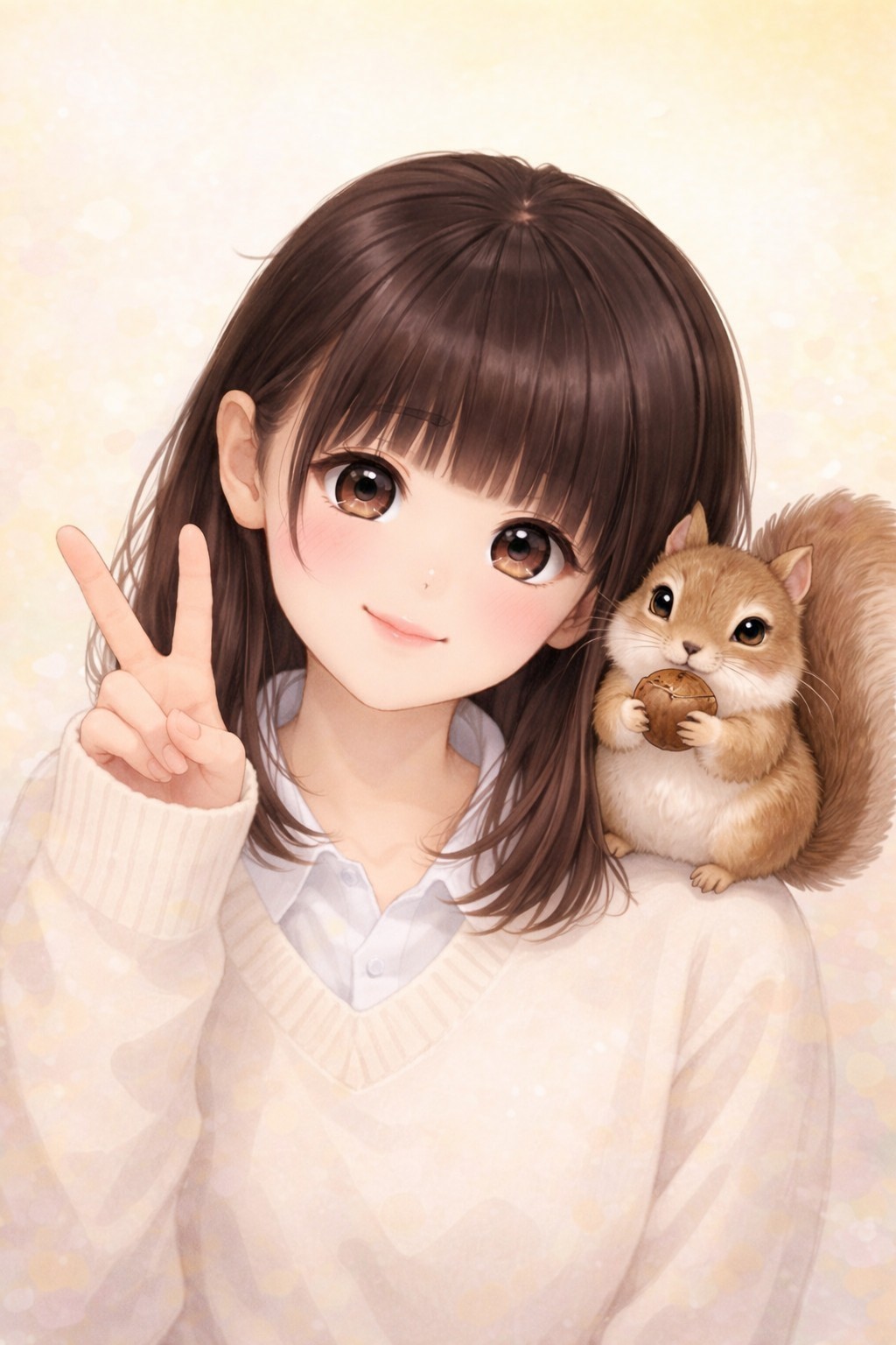 りすと話そ？暇だなぁ