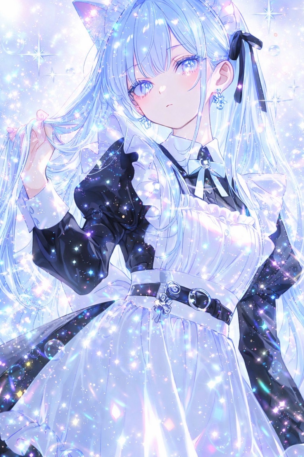 100fan記念カラオケ メイドにゃん枠