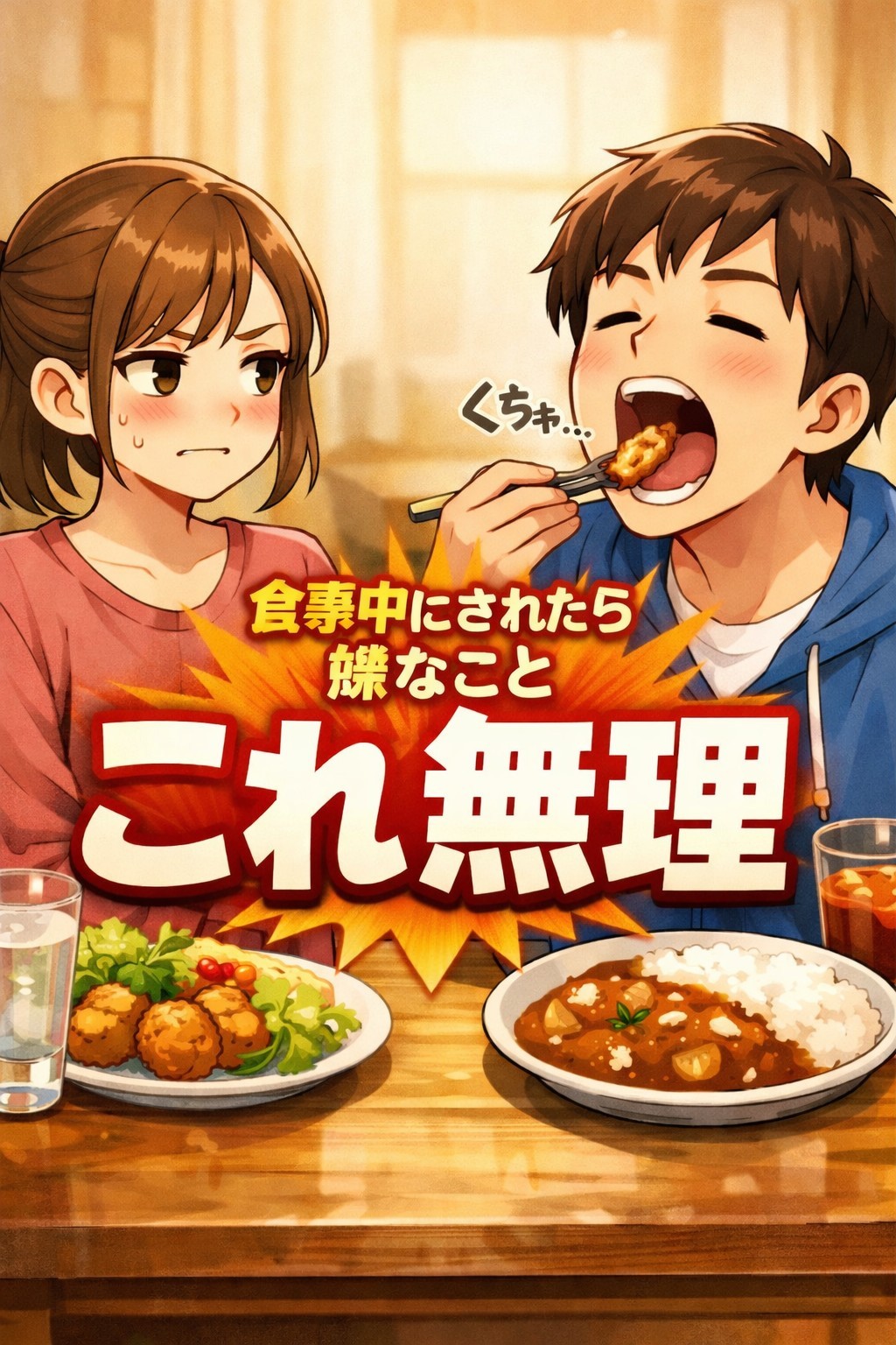 食事中にされたら嫌なことある？