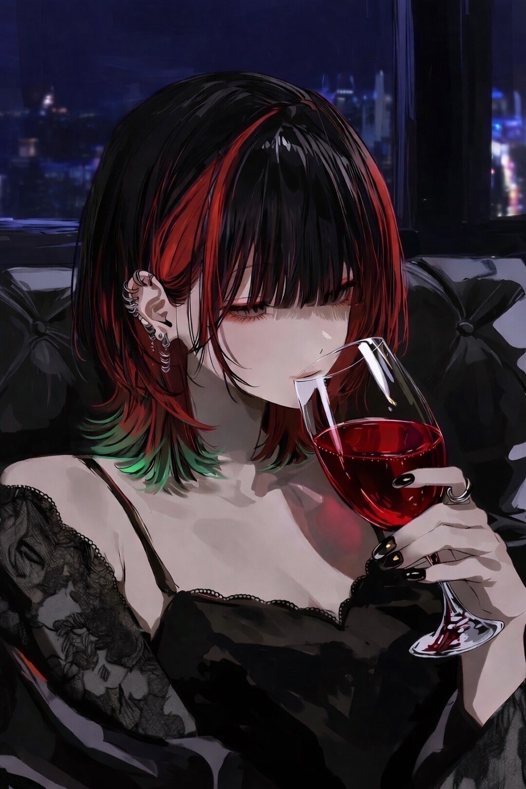 初◎コラボお酒飲んでる🍺