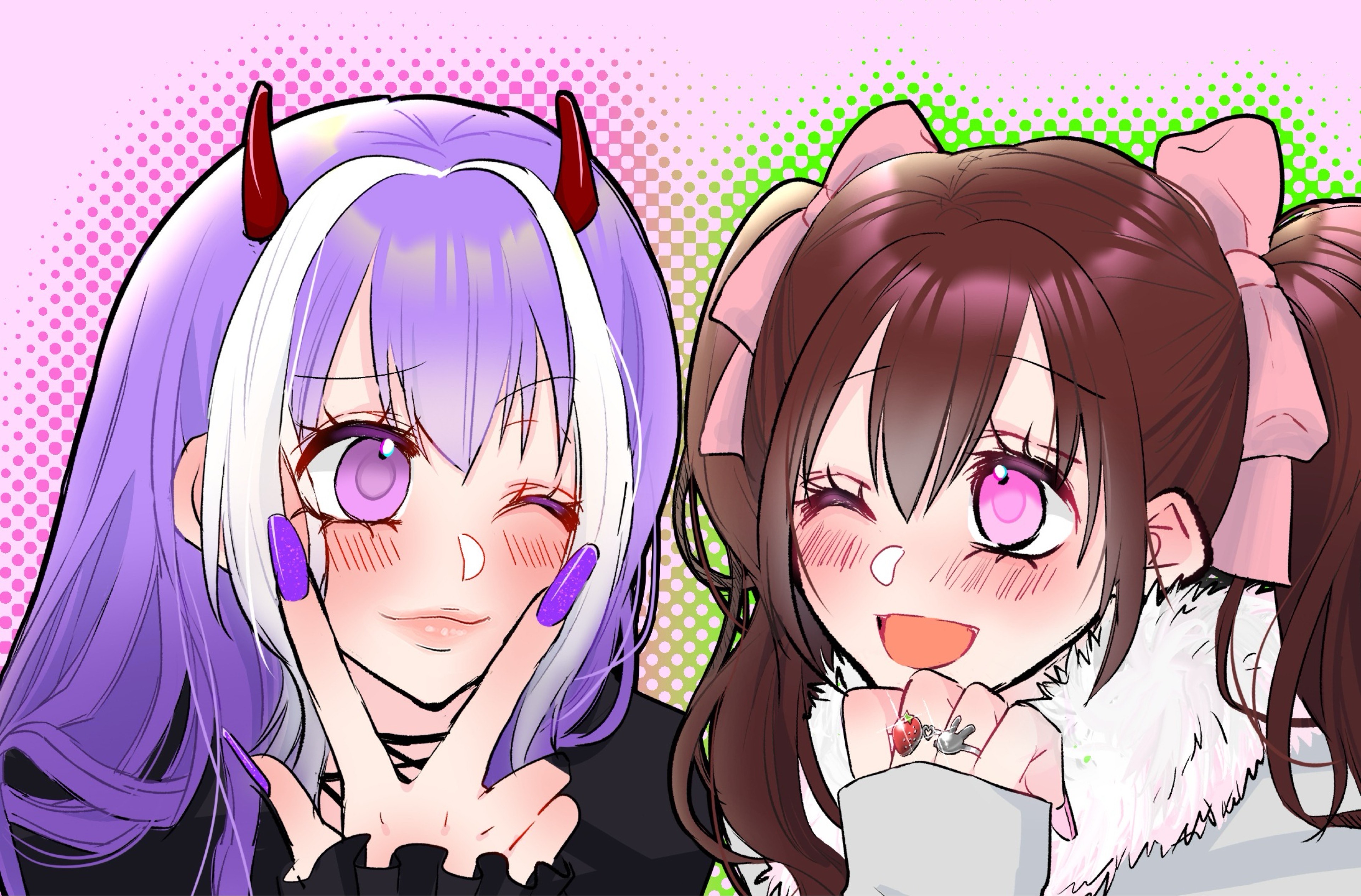 うさでび 雑談コラボ🐰😈