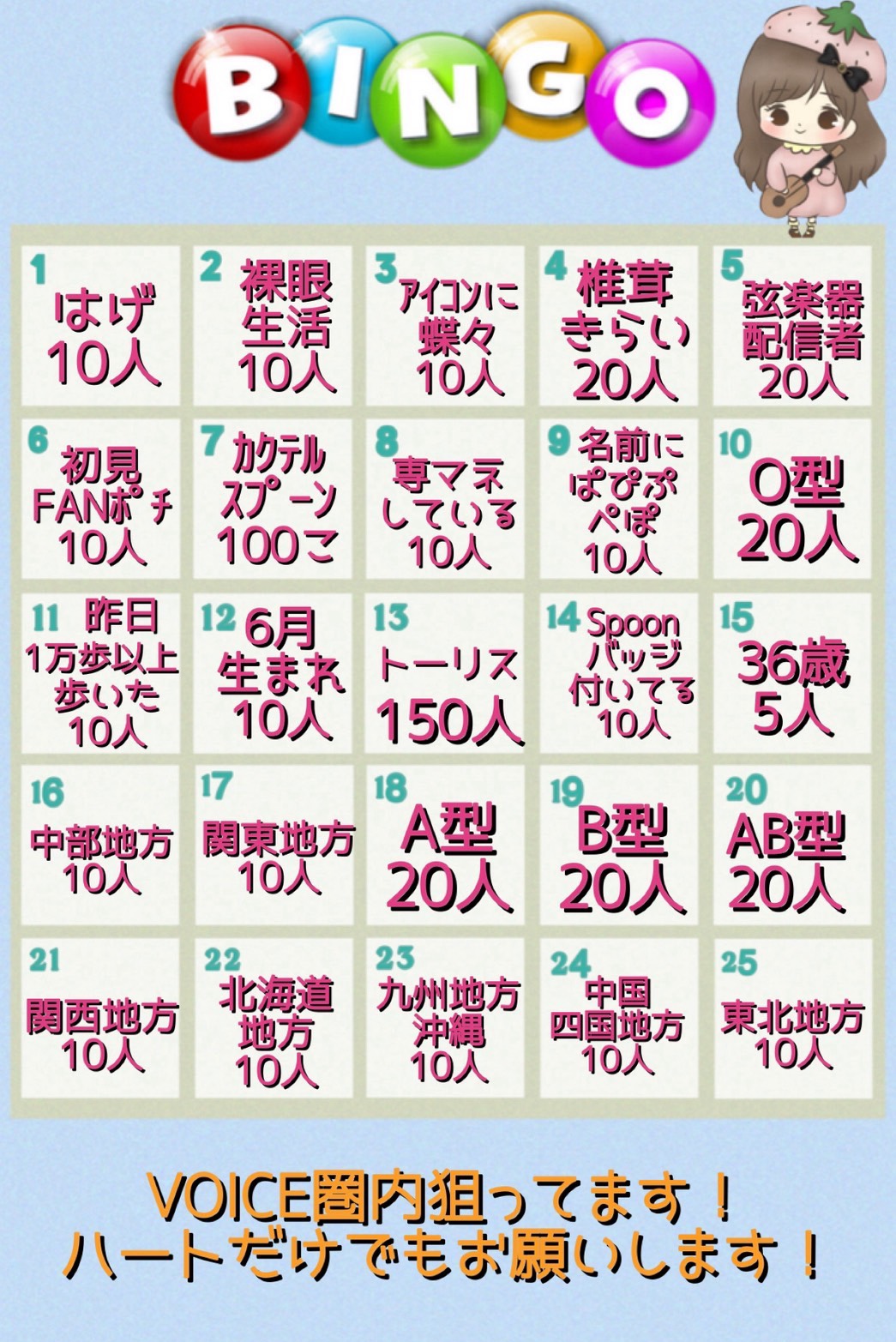 (｣ᐛ )｣ ̖́-BINGO~~!!!