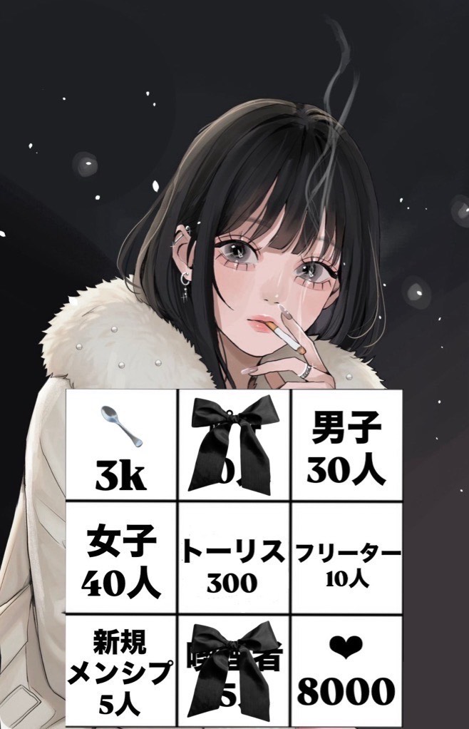 ビンゴ‼️‼️‼️‼️‼️