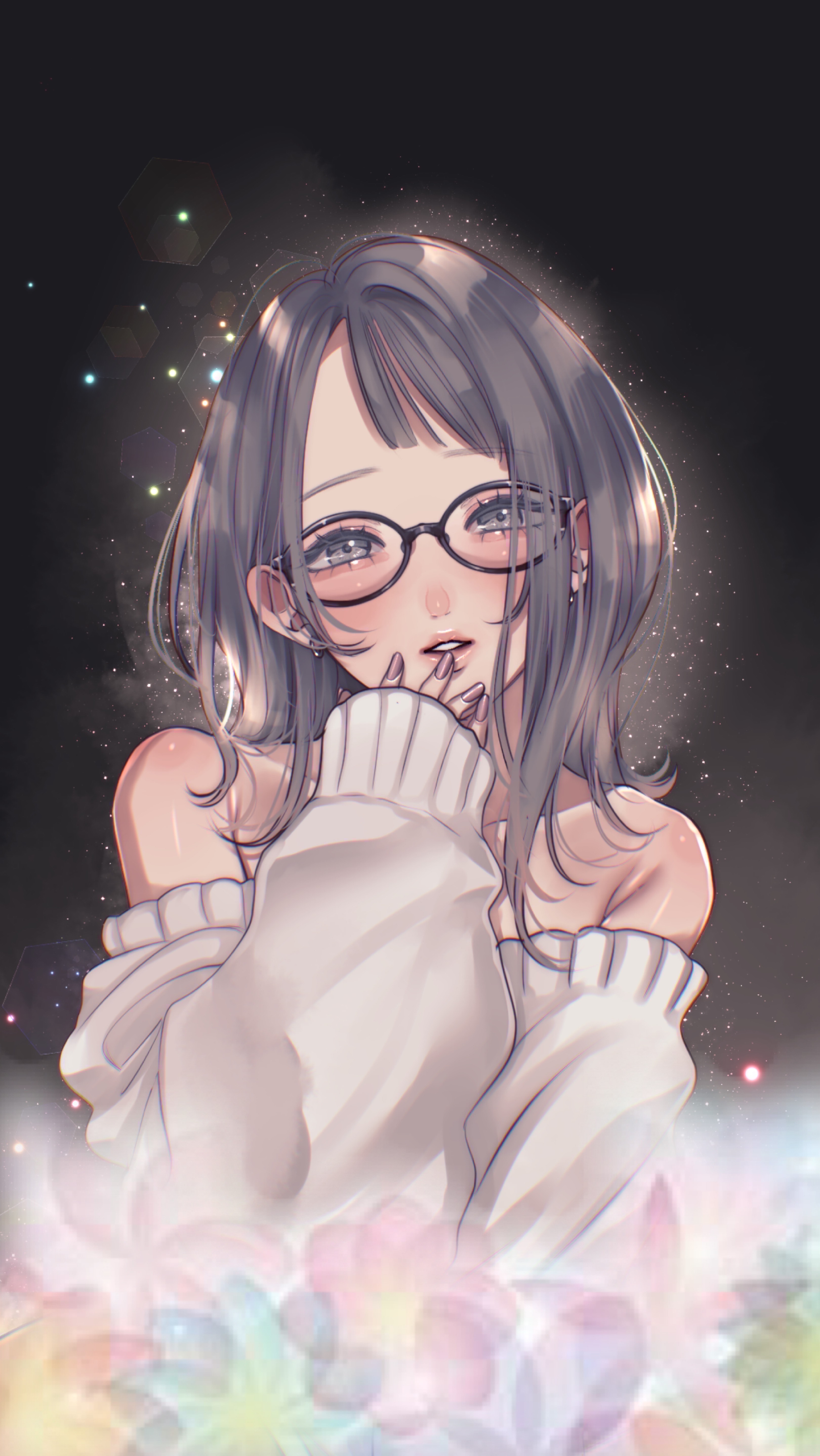 おやすみ前に  ☪︎*｡꙳