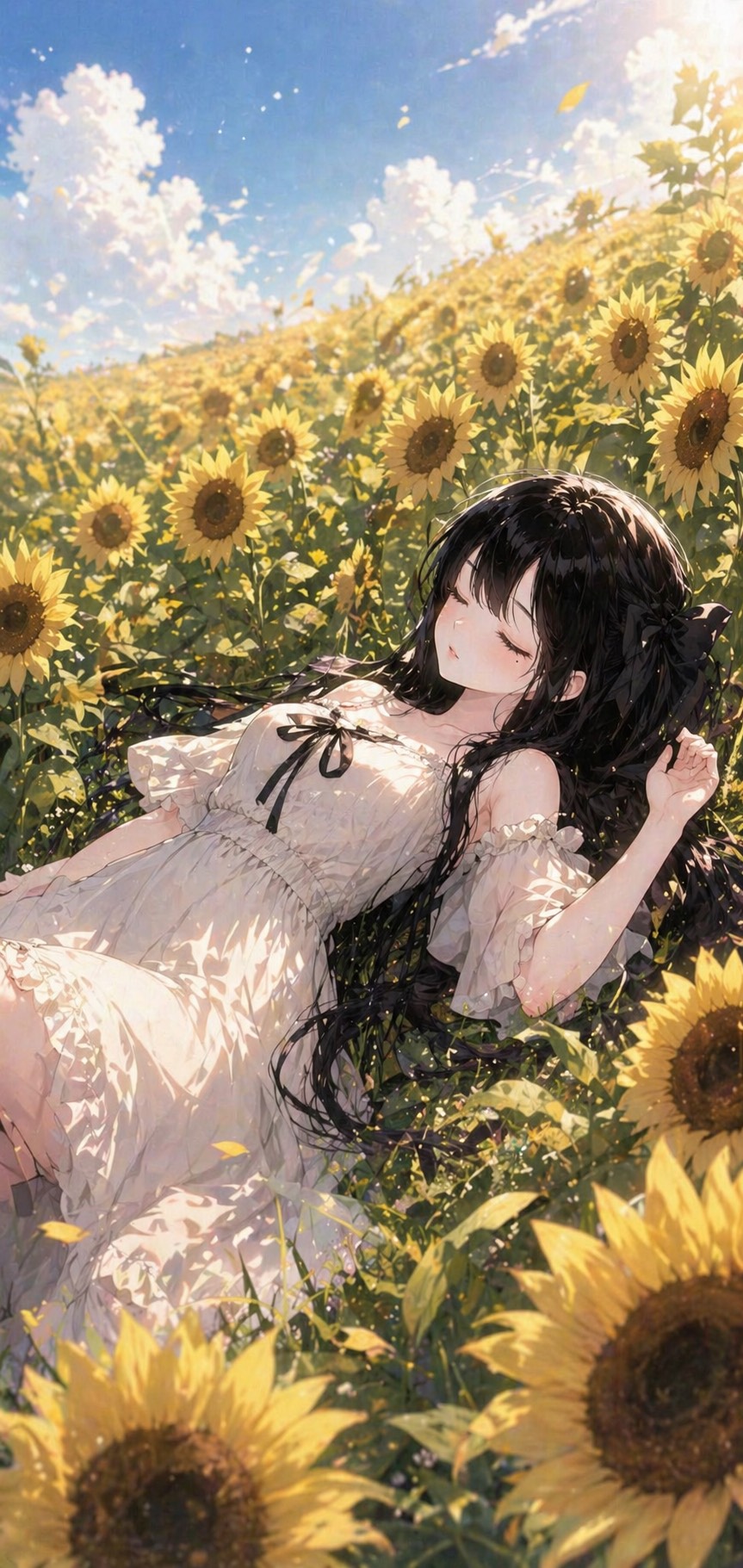 誰かのひまわりに🌻