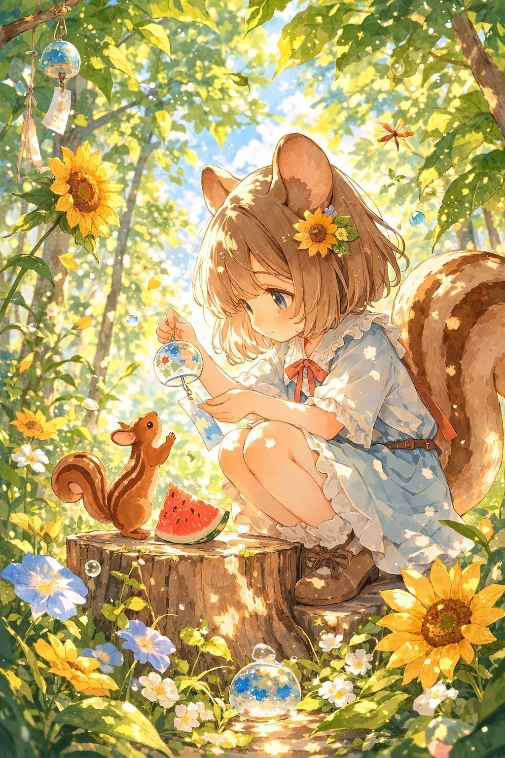 りすと話そ？暇だなぁ