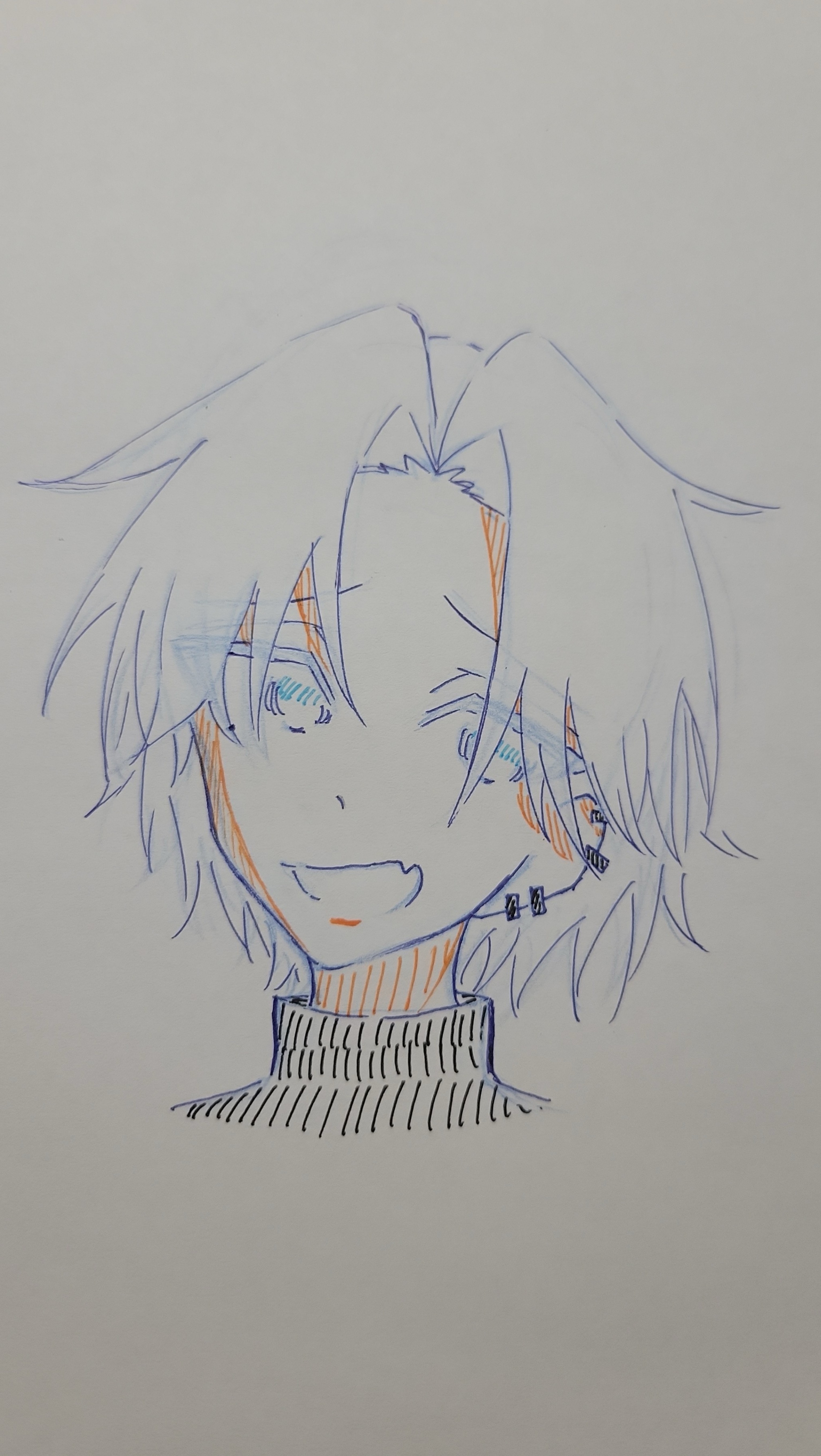 高一男子が話すよ