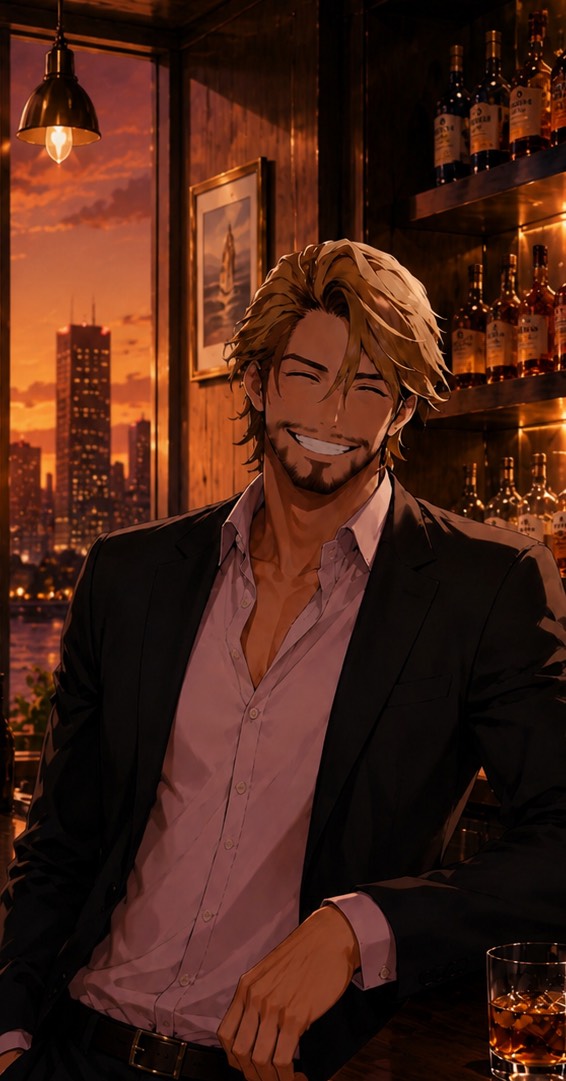 夕焼けとええ声のおじさん🌙*.｡