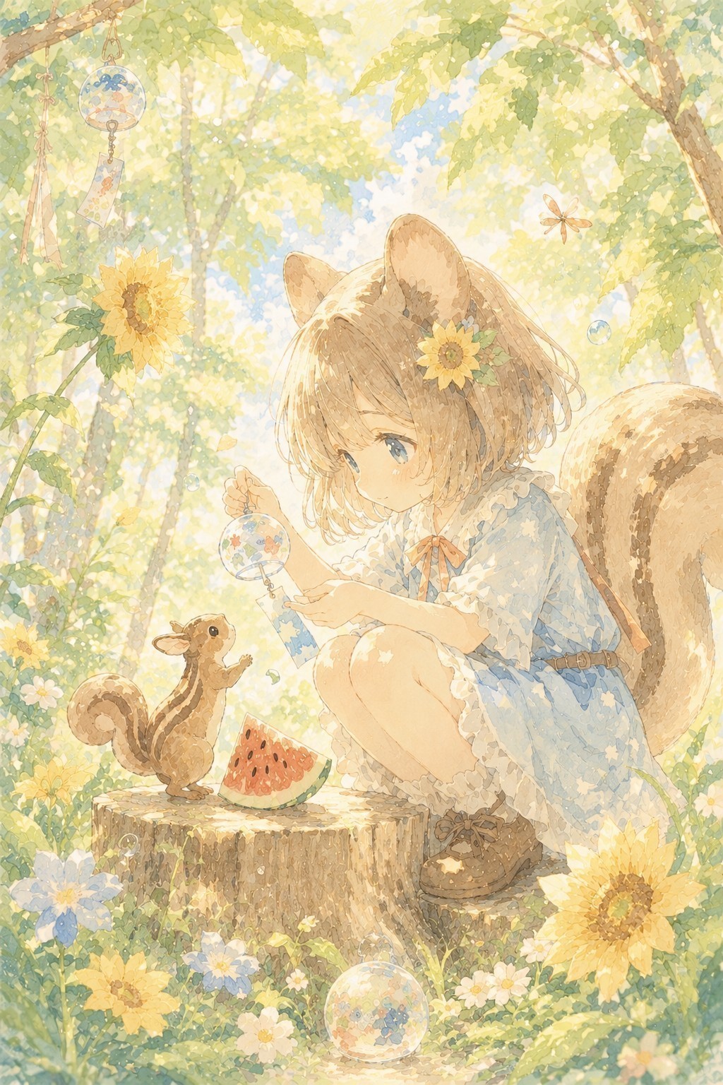 りすと話そ？暇だなぁ