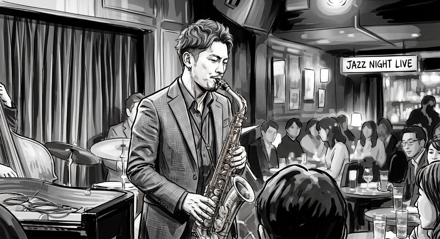勉強8(JAZZと共に）