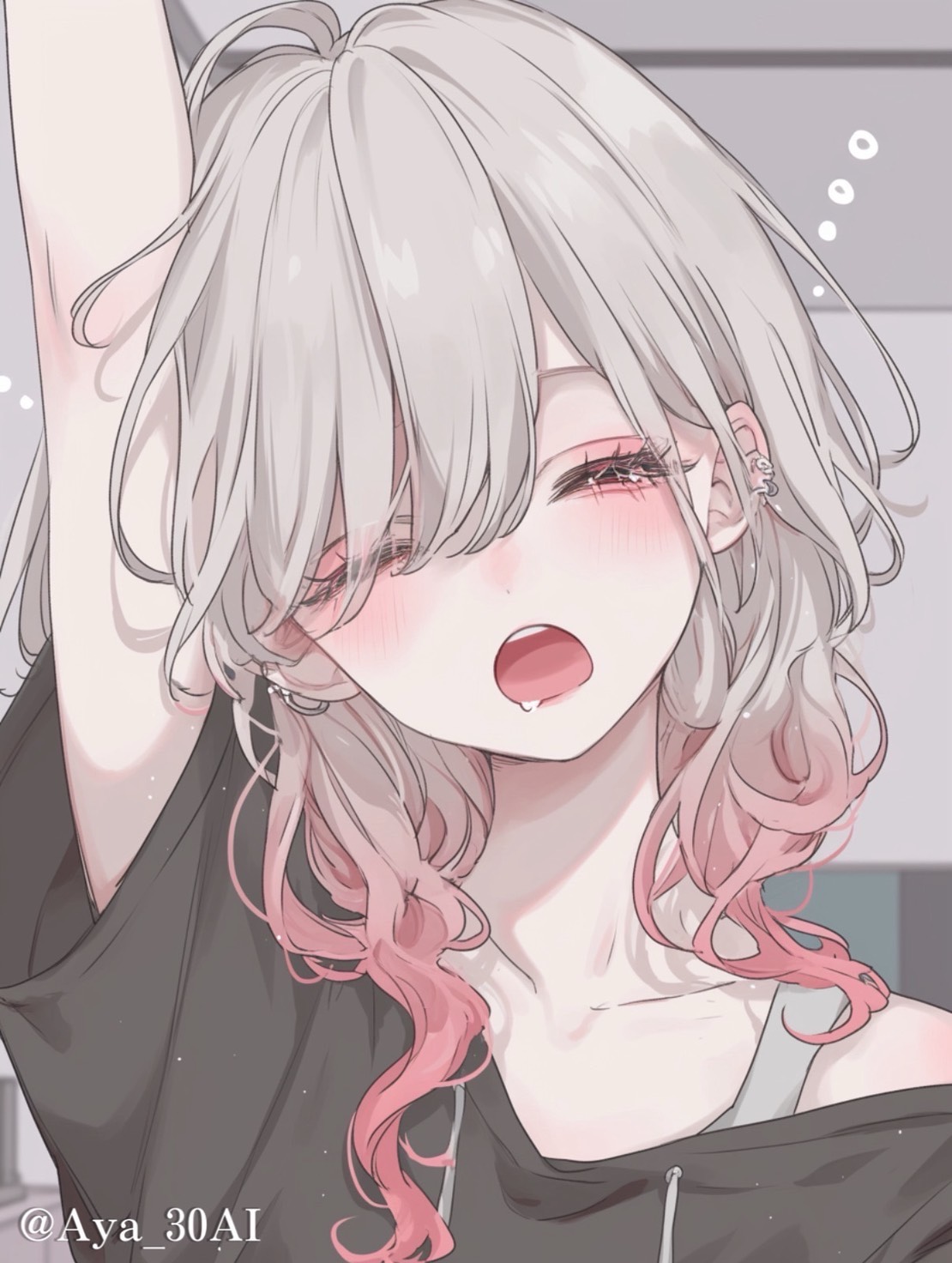 🏴おはよ🥱🫧お腹が空く声❓🏴