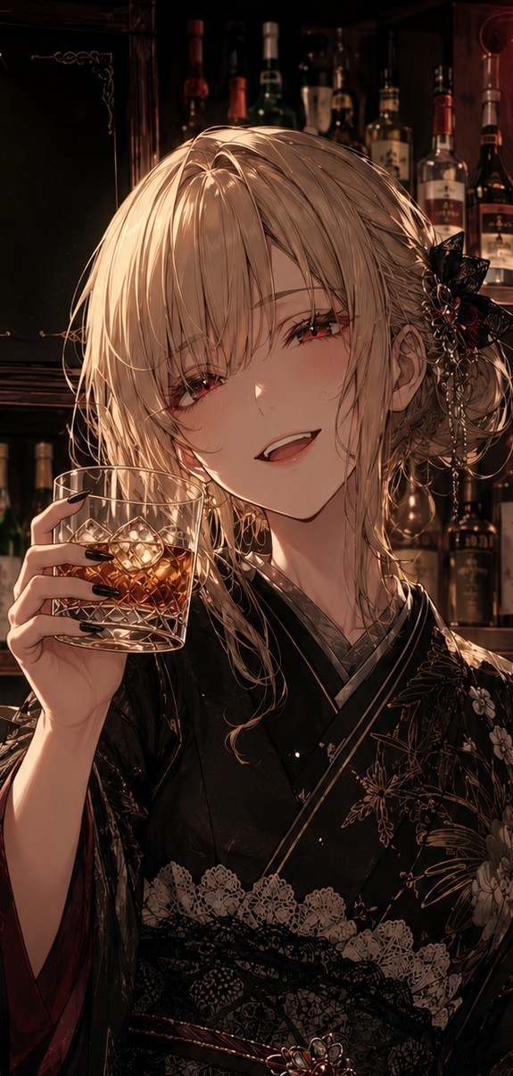 初潜寝酒◎なんか話そ、寝る…？