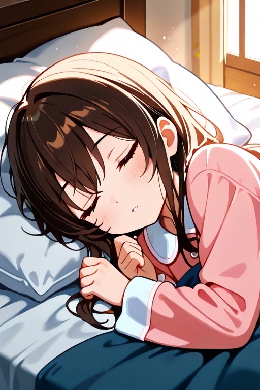 寝落ちです