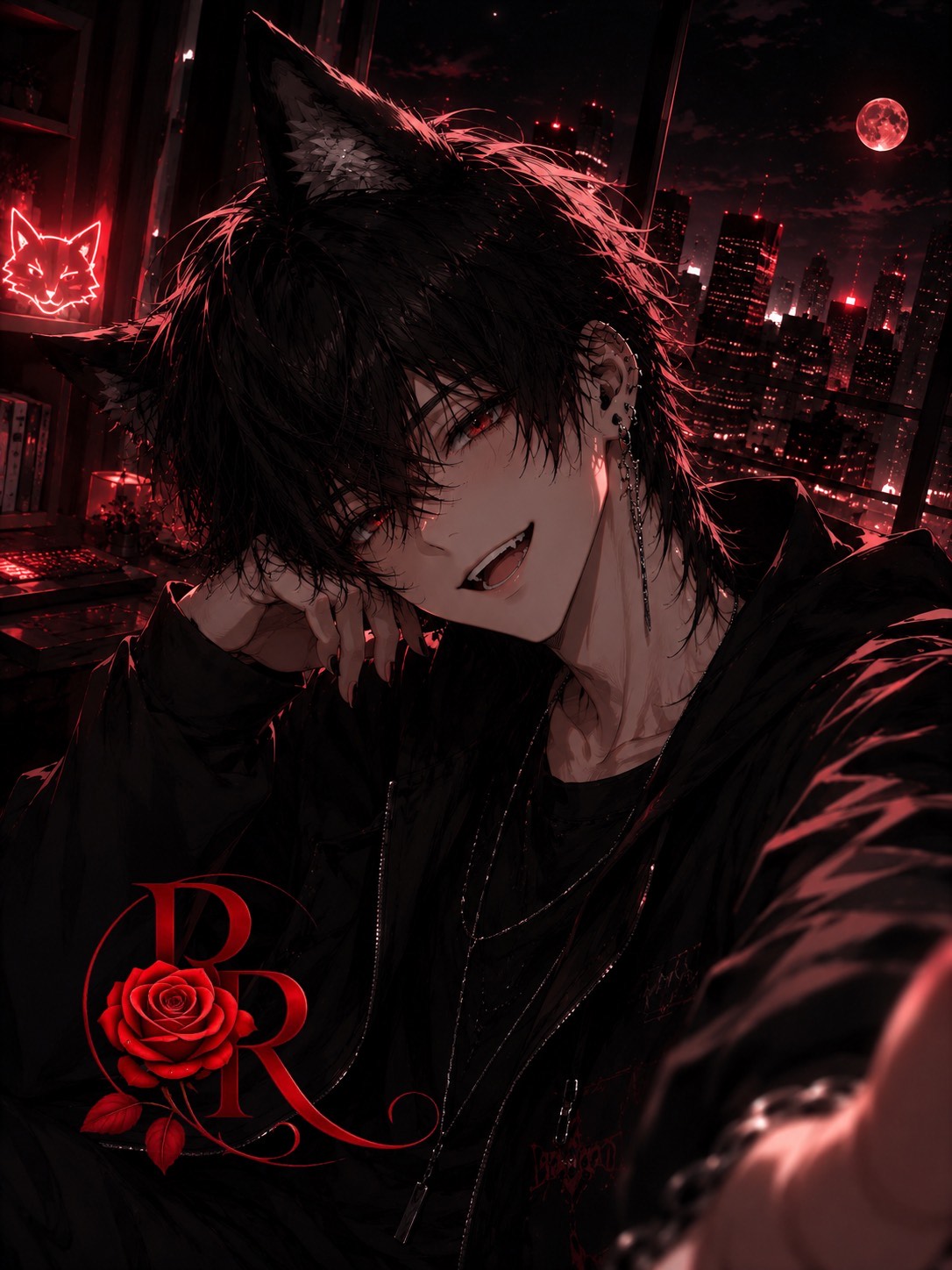 お昼もみんな頑張って！🌹