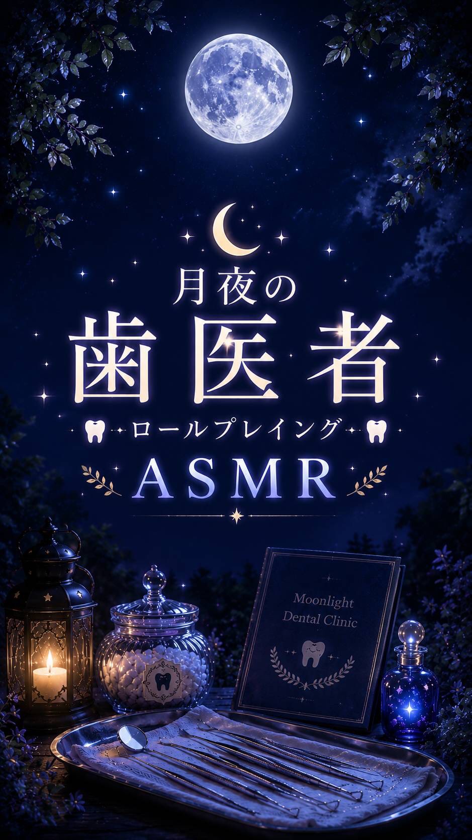  ASMR 月夜の歯医者ロールプレイング