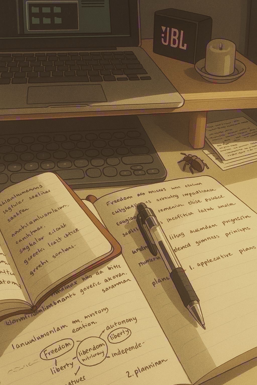 大学生の勉強☕️🌿.•*
