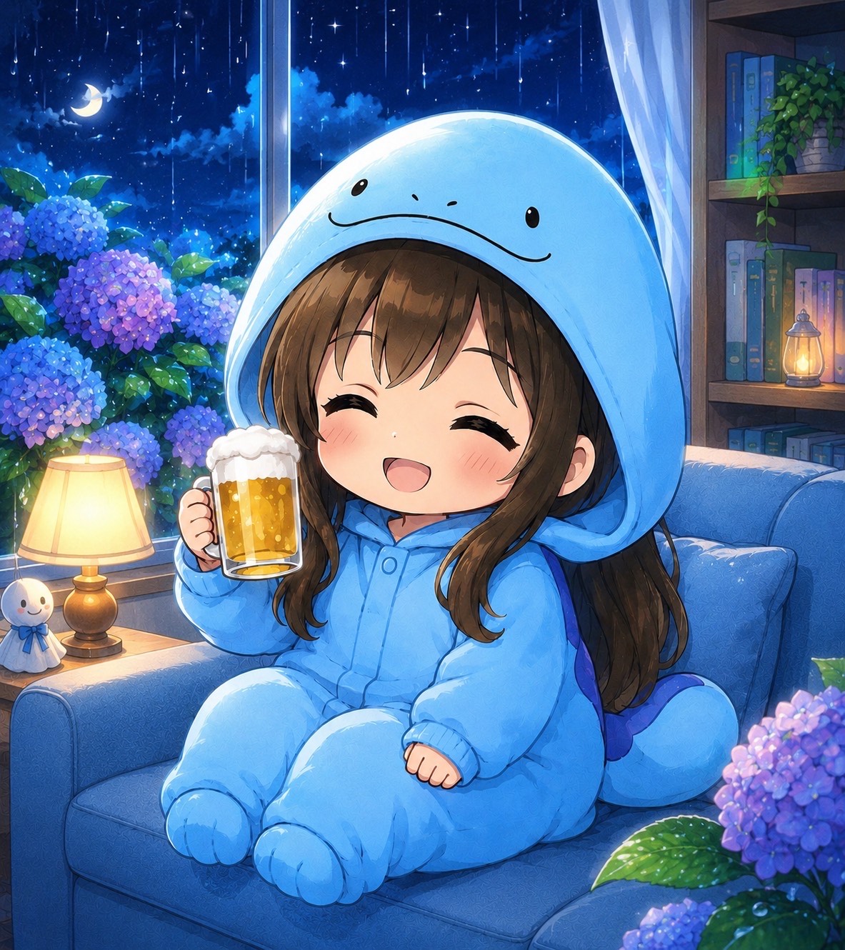 今日ものもー！　初潜寝⭕️