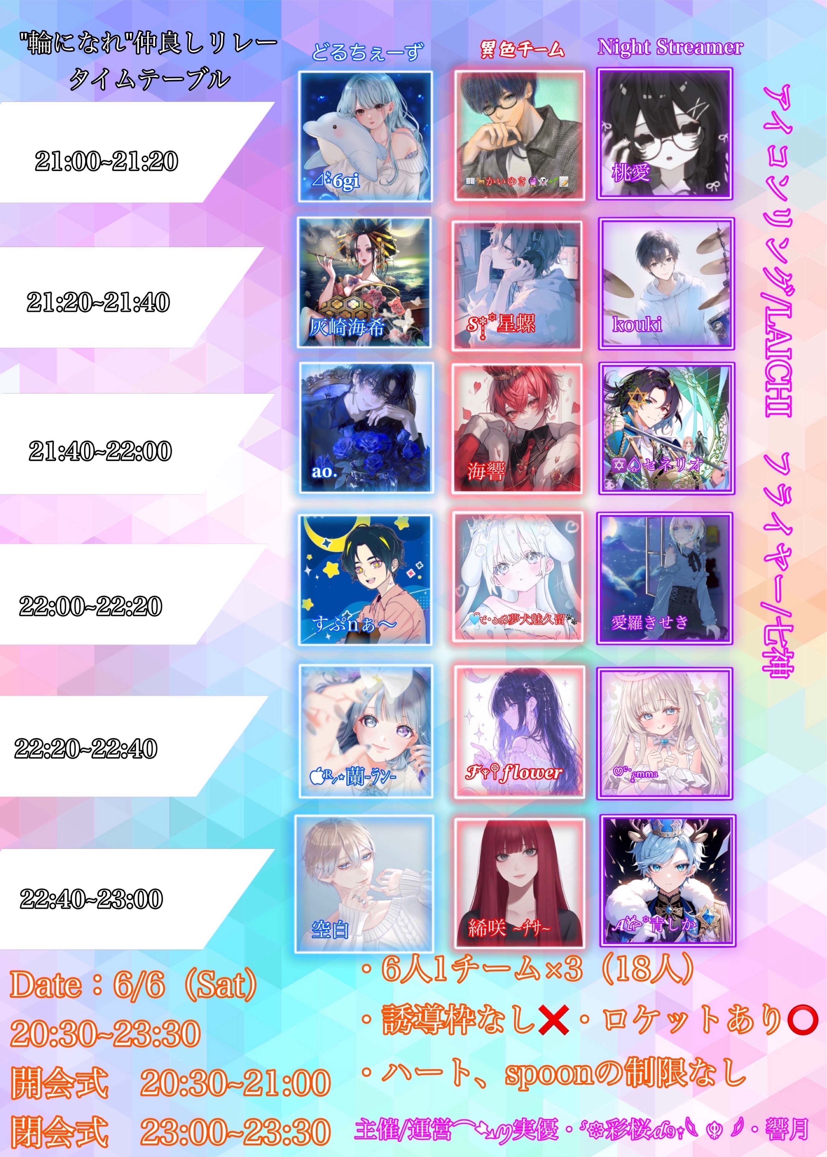 "輪になれ"仲良しリレー 閉会式