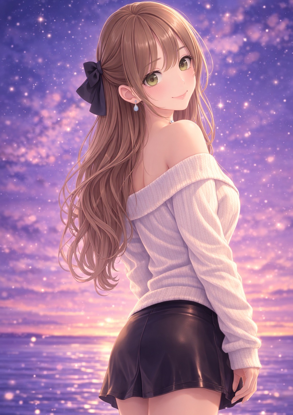 メイクしながら