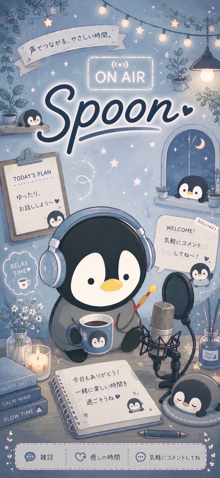 よかったらお話しましょ( ˊᵕˋ*)