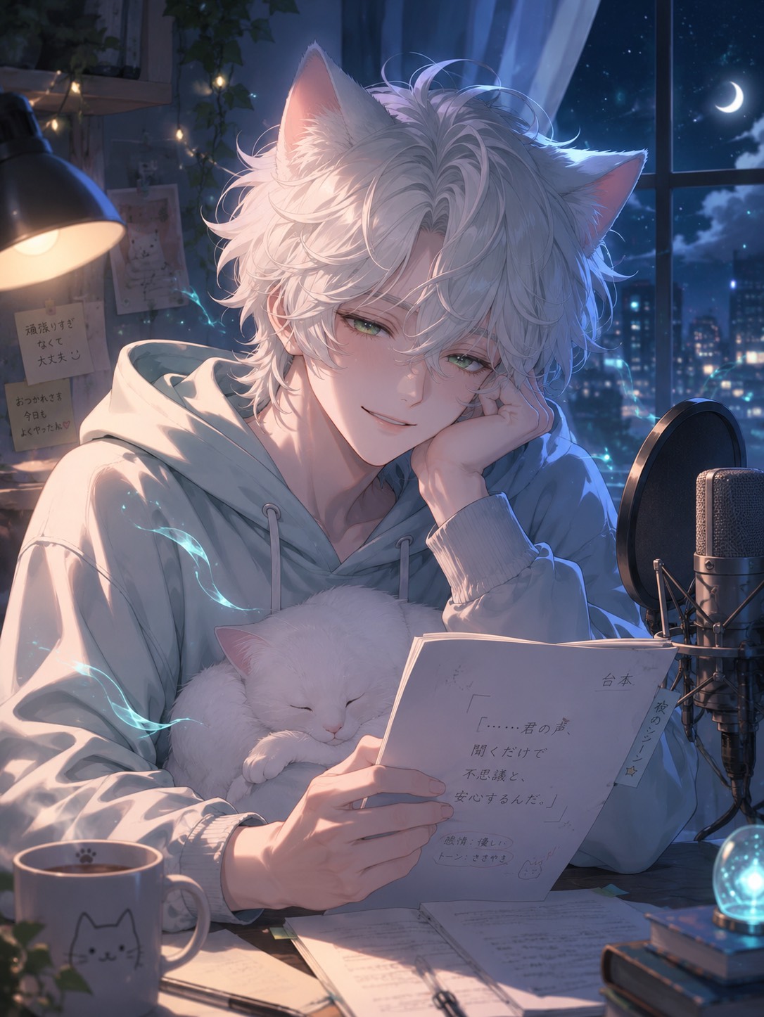 夜更かしのお話🌙* 