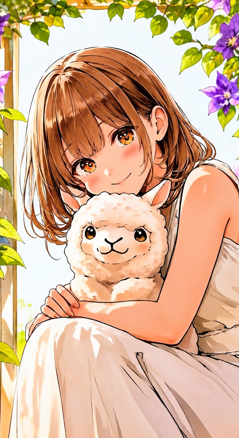ただいま〜 (リハビリ枠)🦙🩵