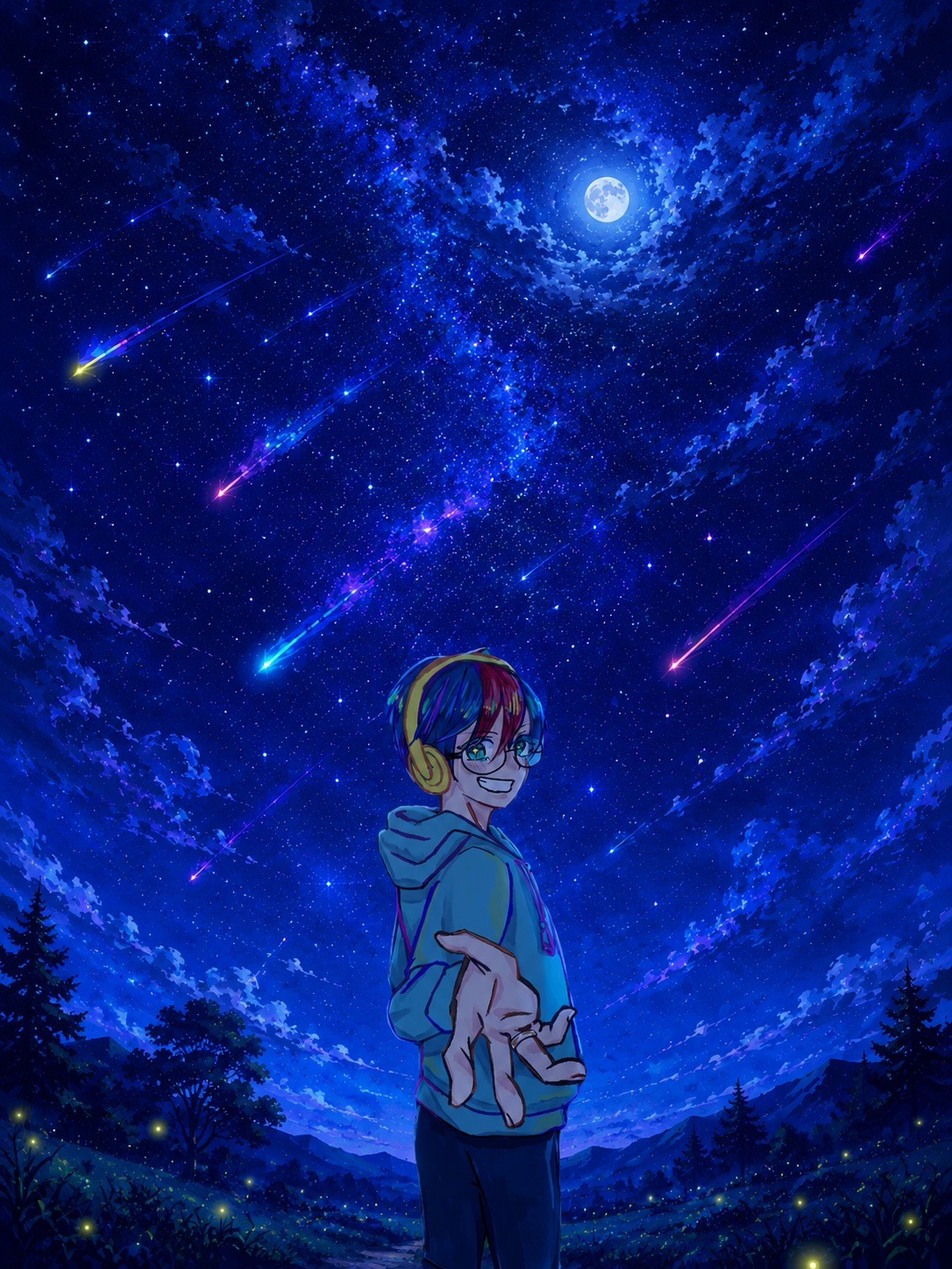 夜遅くにいつまでしましょう？